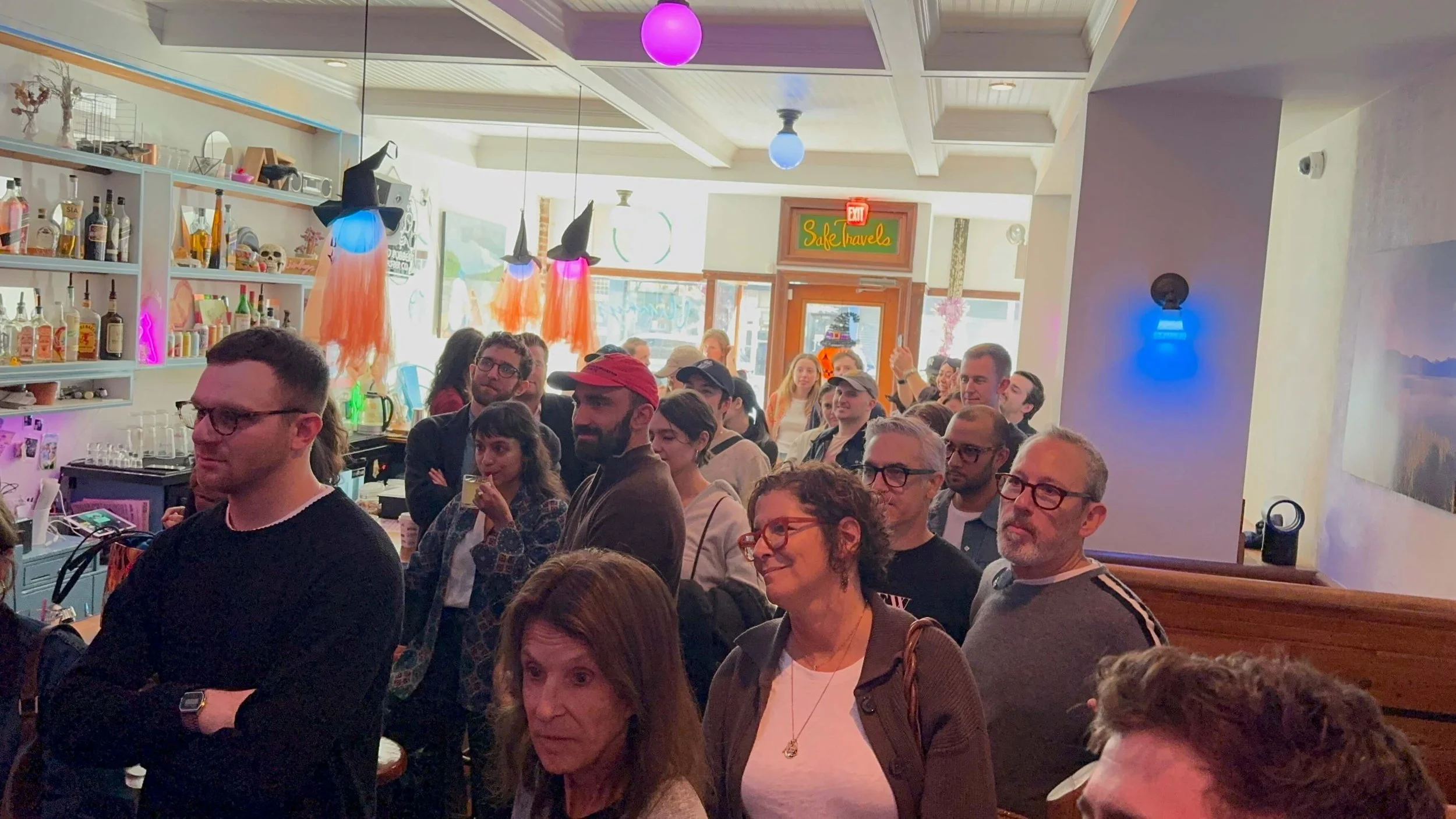 Carlos at the New York Premiere - Blinky's Bar