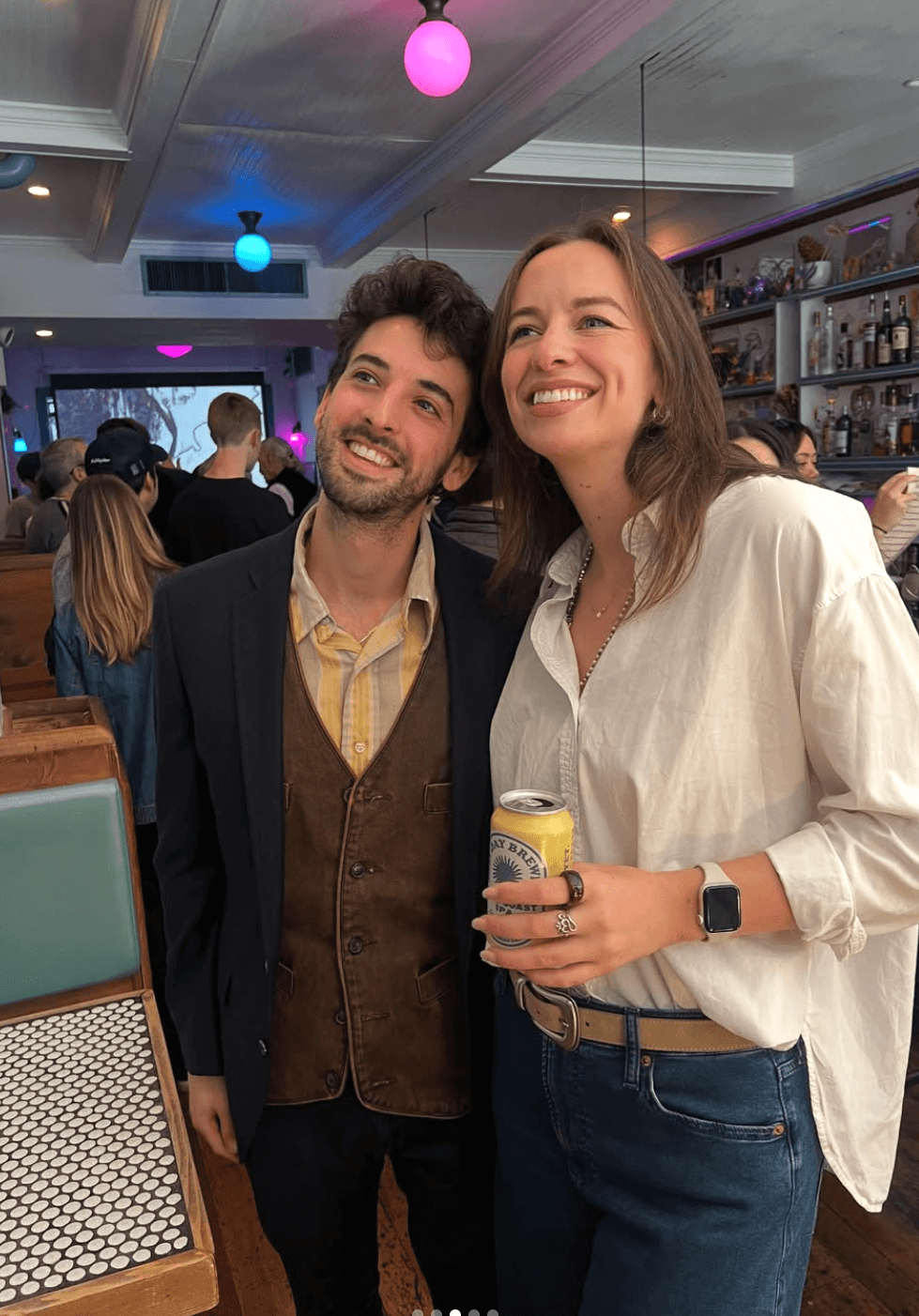 Carlos at the New York Premiere - Blinky's Bar