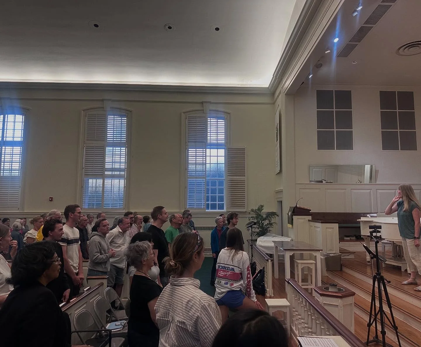 POV: Mondays aren&rsquo;t so bad when you get to spend the evening catching up with friends and making good music. 🎶 

The @arlingtonchorale is hard at working preparing for our first concert of the season, November 8. More details soon!
