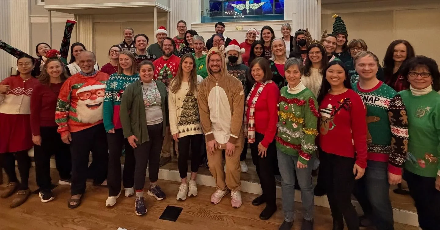 A themed rehearsal? Say less &mdash; we always deliver. 🎄✨

We're getting in the holiday spirit as we gear up for our concert happening this Saturday, December 6, at 5 pm. We'd love to see you there!!