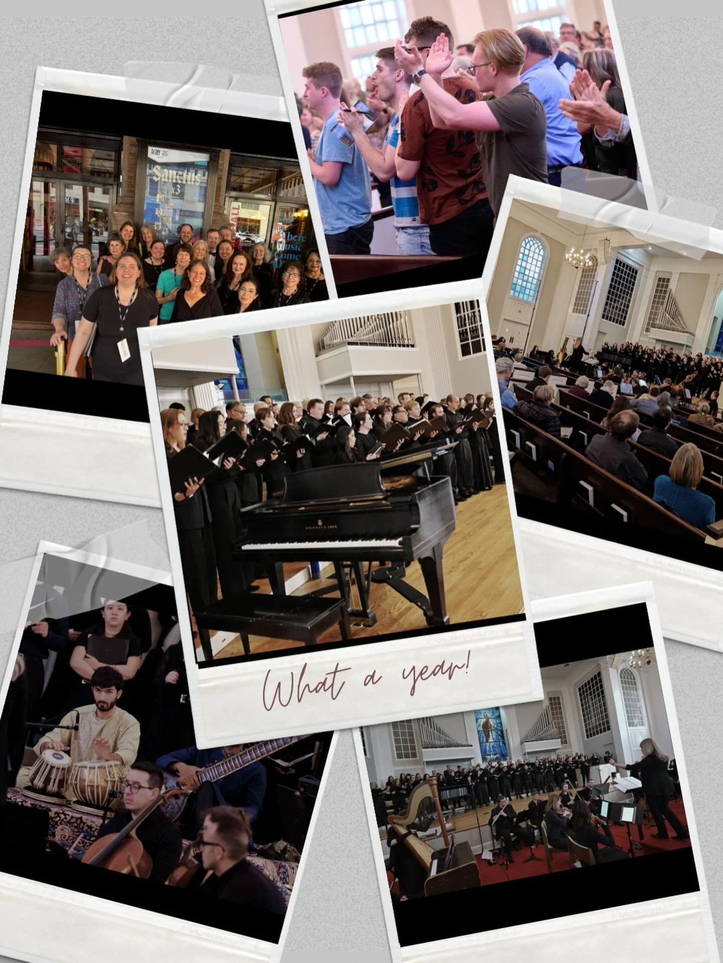2025 was such a wonderful year for the Chorale. We&rsquo;re so grateful for the music we&rsquo;ve been privileged to make, our incredibly talented singers and musicians, and the leadership of our artistic director, Ingrid Lestrud, who makes it all po