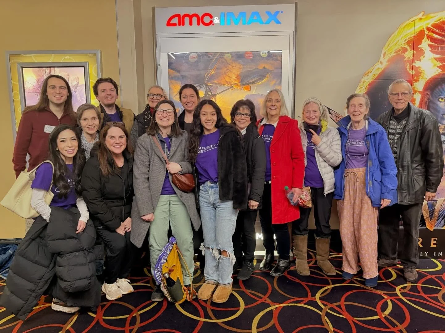 Hello, 2026 ✨ The Arlington Chorale is back to work! Plus, a few of us squeezed in a movie night to see "The Chorale"&mdash;which couldn't be more fitting. 🎶

It's been a great start to the year spent with fellow singers who feel like fami