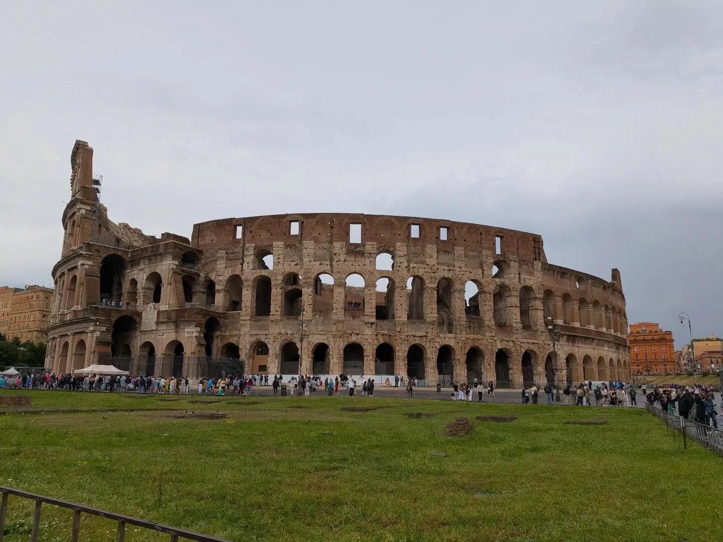 After singing at the Vatican yesterday, we got to do some sight seeing! It was pouring rain at the Colosseum, but we didn&rsquo;t let that stop us from having a great time. 

The Colosseum, Roman Forum, Pantheon, and Trevi Fountain are all featured i