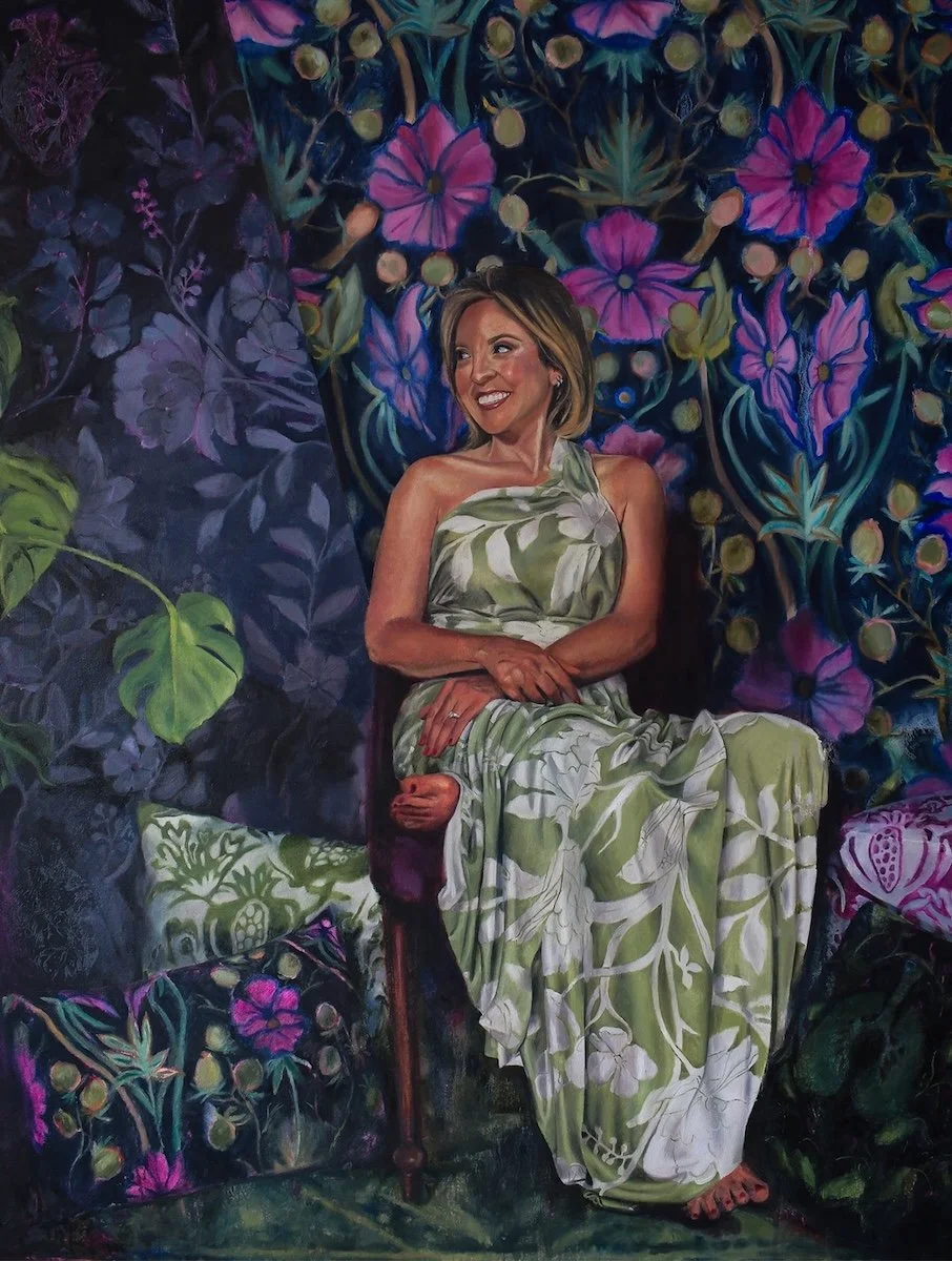 'Vitality', oil on canvas, 40" x 52", Available. 