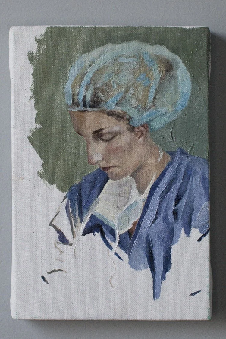 'Jossie', Oil on linen, 8" x 10"