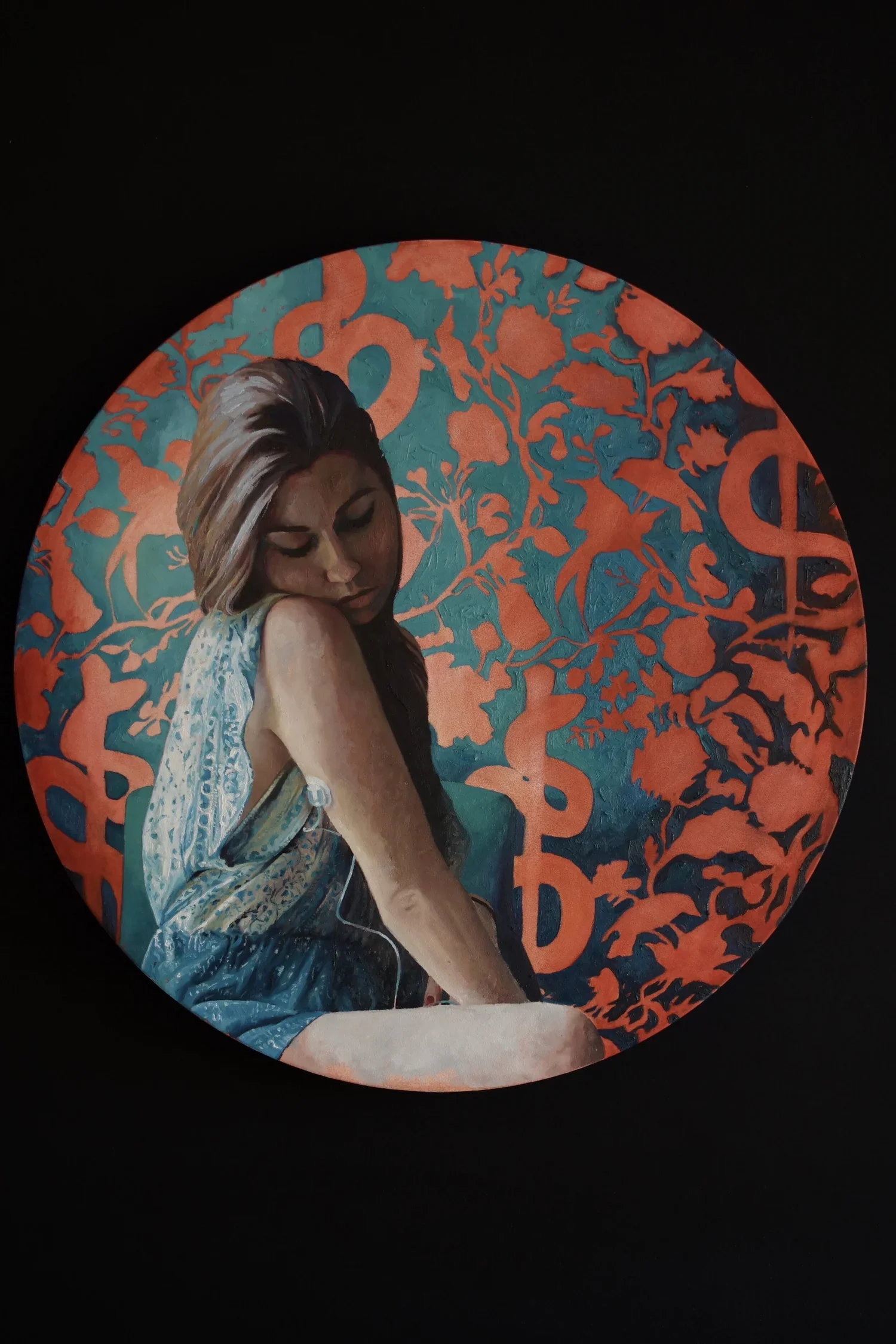 'Medicine', Oil on canvas, 30"