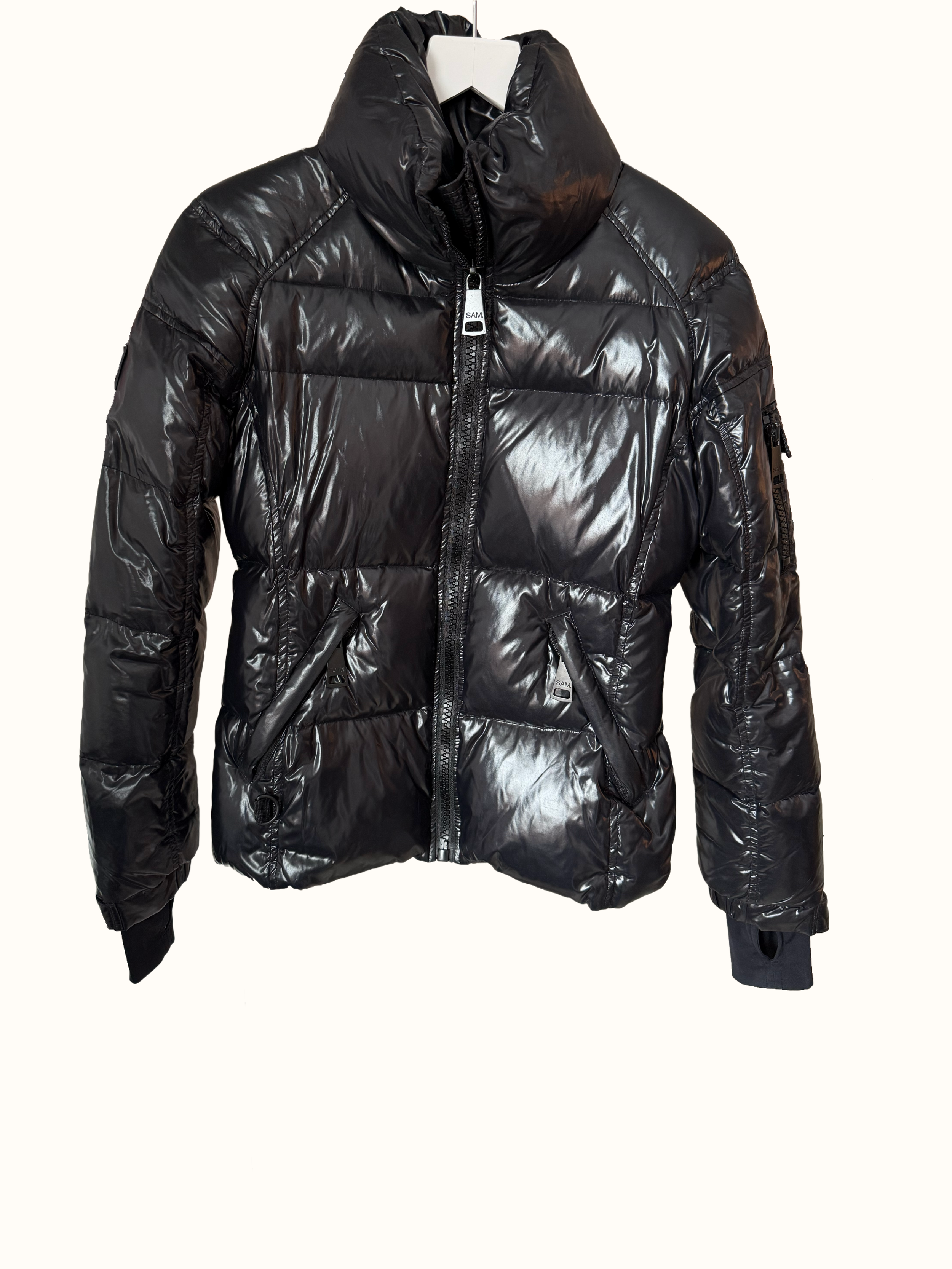 SAM | Black Freestyle Down Puffer Jacket (S)