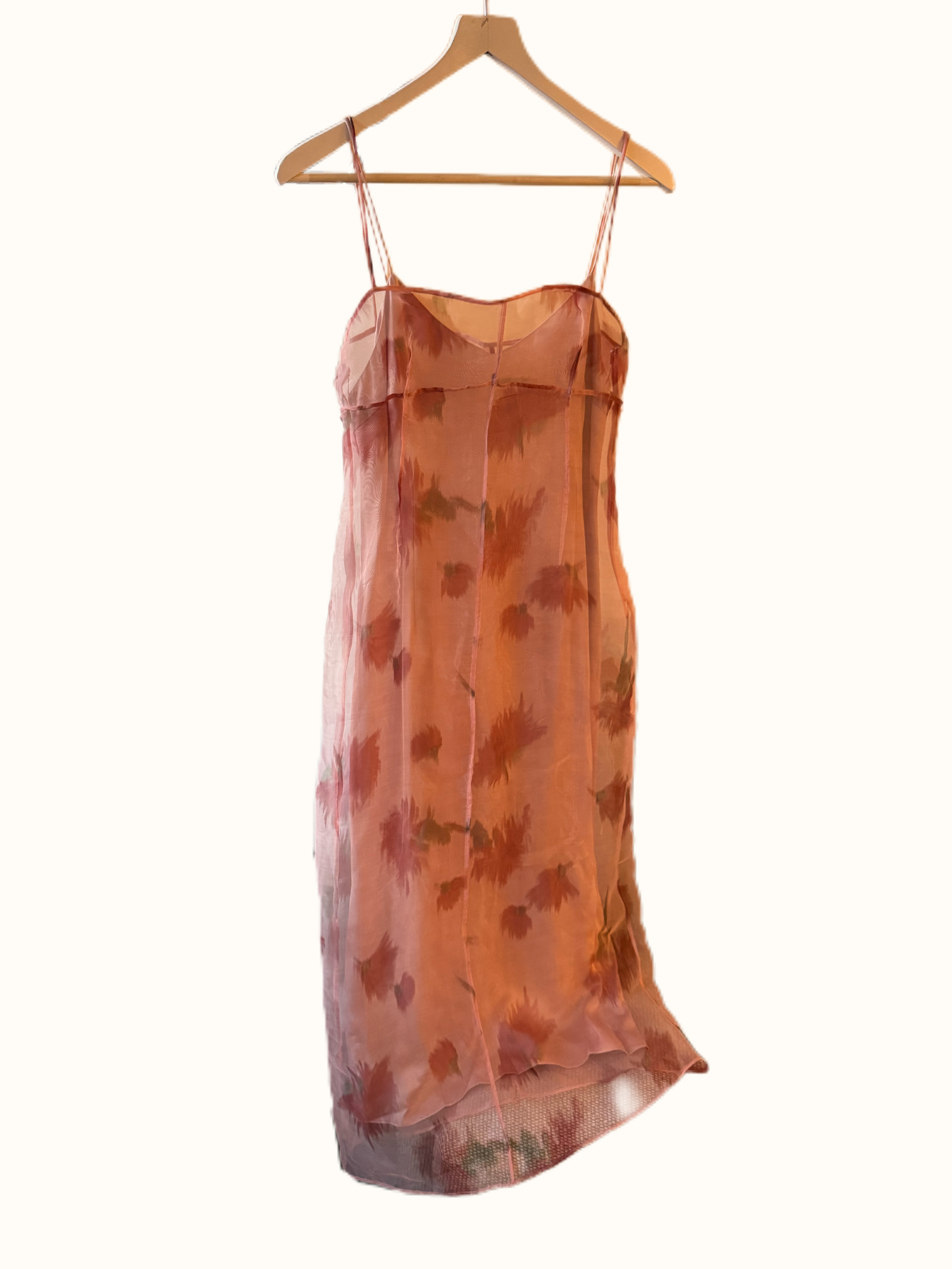 Mango | Floral Print Combined Dress (S)