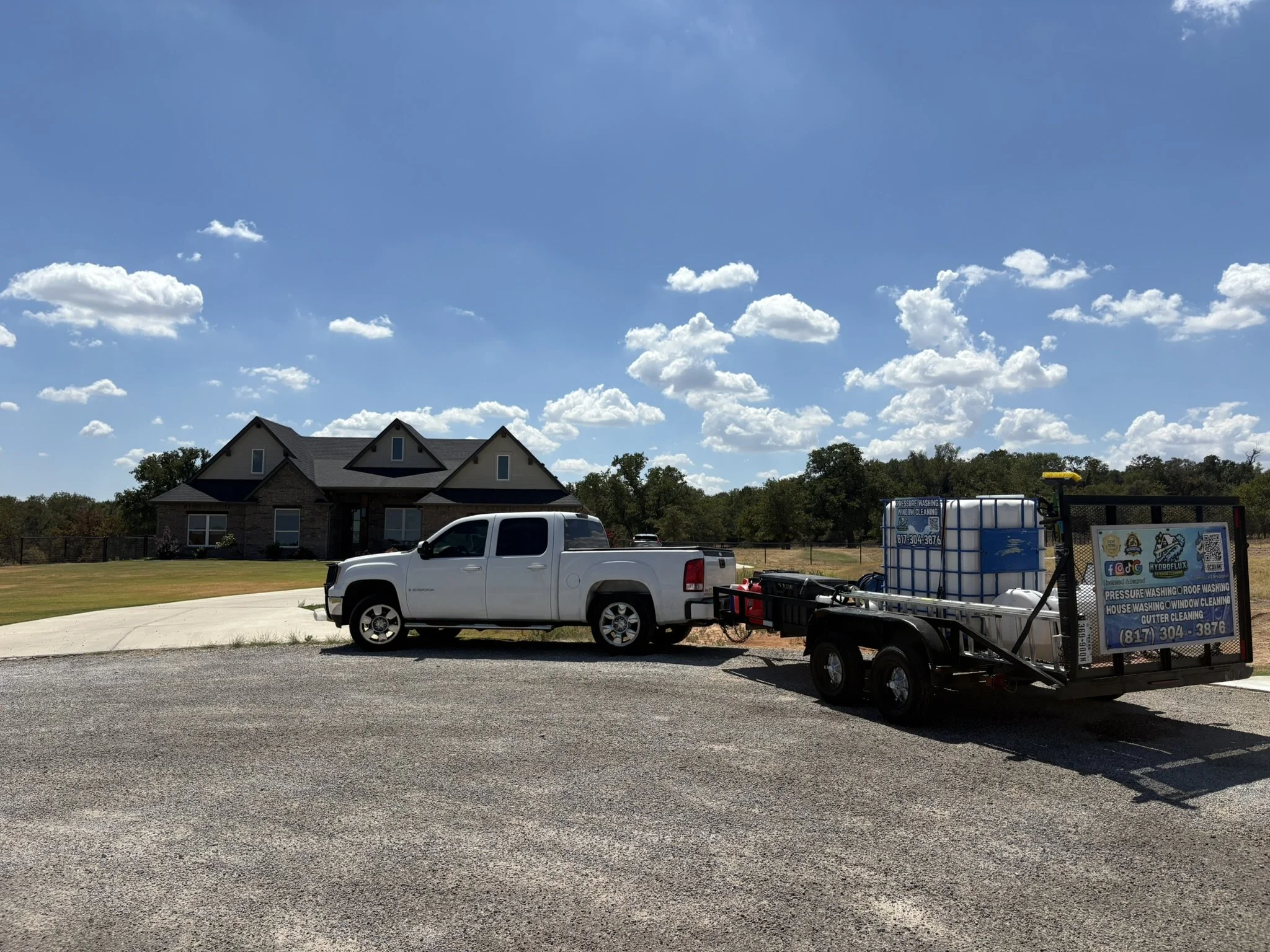 Pressure washing company near me in Parker County TX