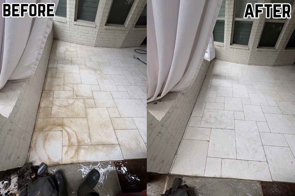 The best rust stain pressure washing in Weatherford, TX and Aledo, TX