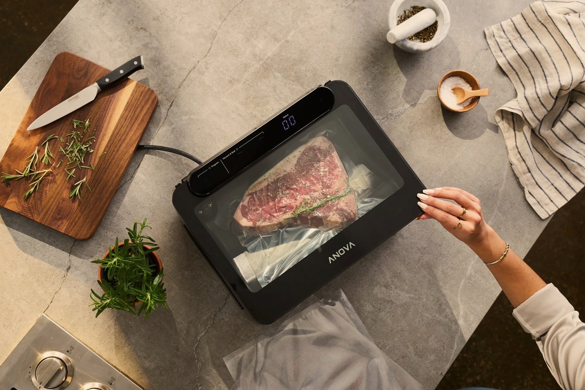 Anova Precision™ Chamber Vacuum Sealer Launch