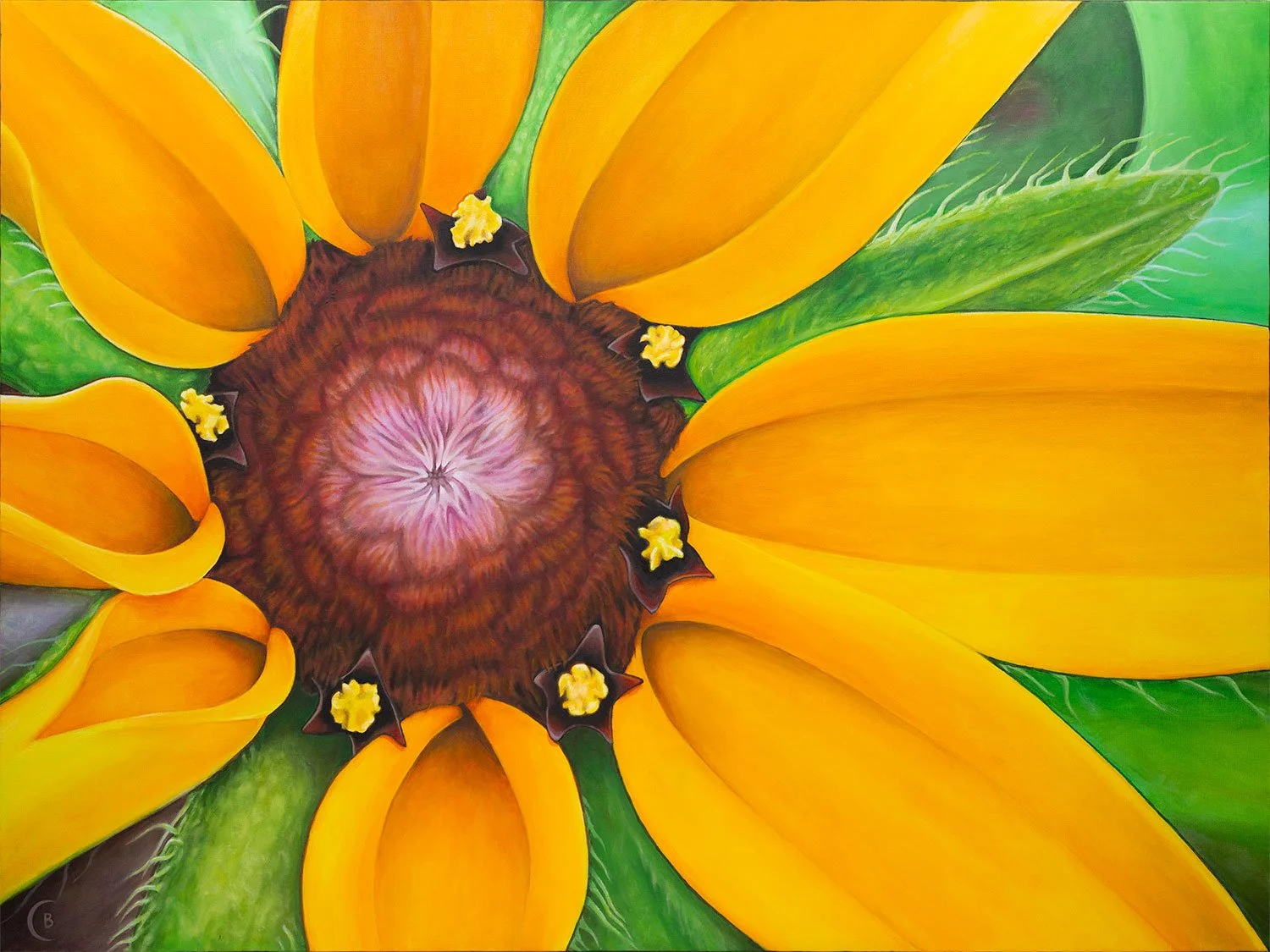 Black Eyed Susan
Acrylic on Canvas • 48" x 36" x 1.5"