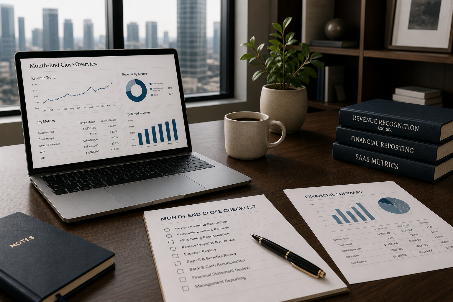 SaaS Financial Close Process: Month-End Best Practices for Accurate Reporting