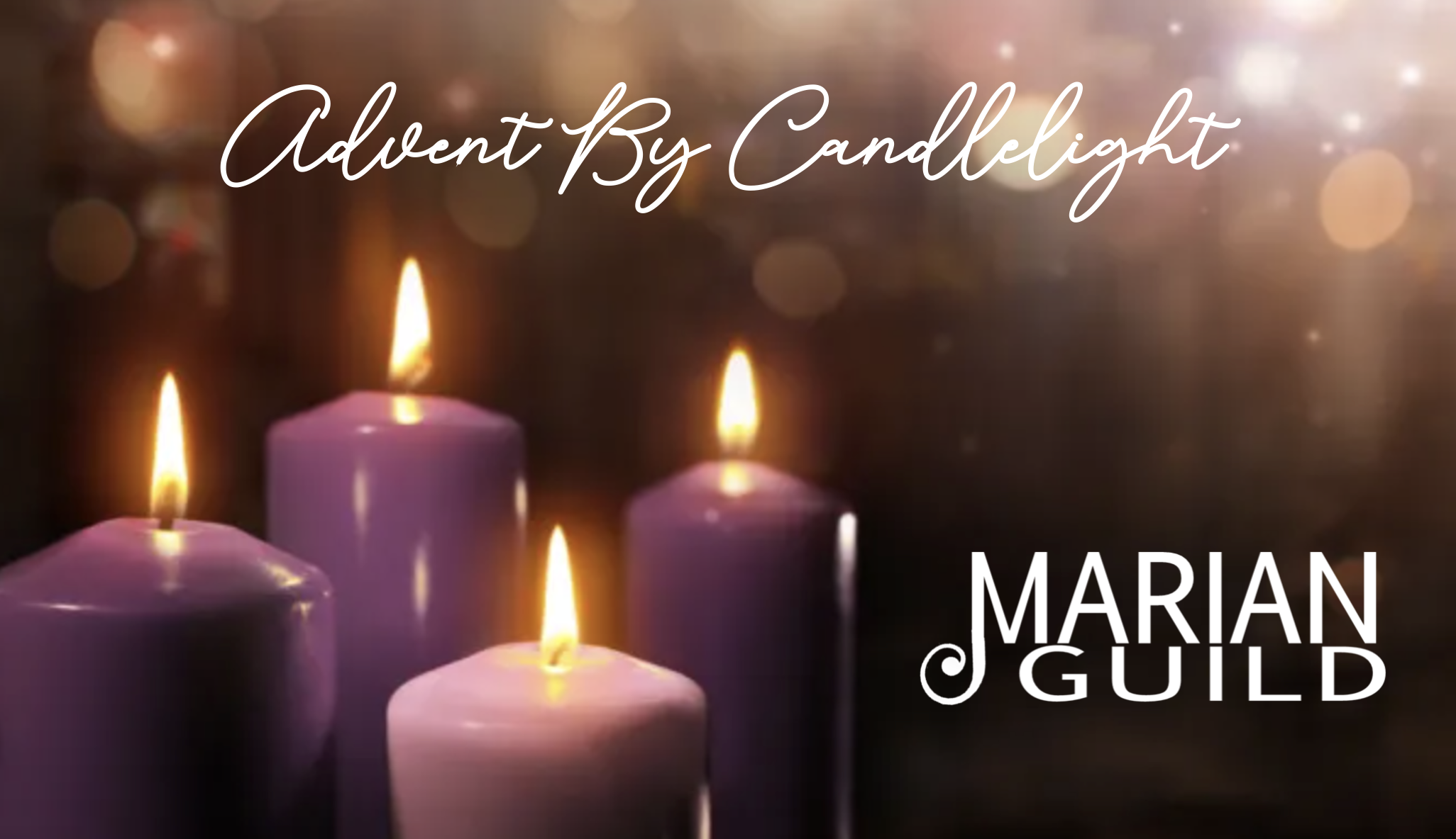 Advent by Candlelight - Save the Date