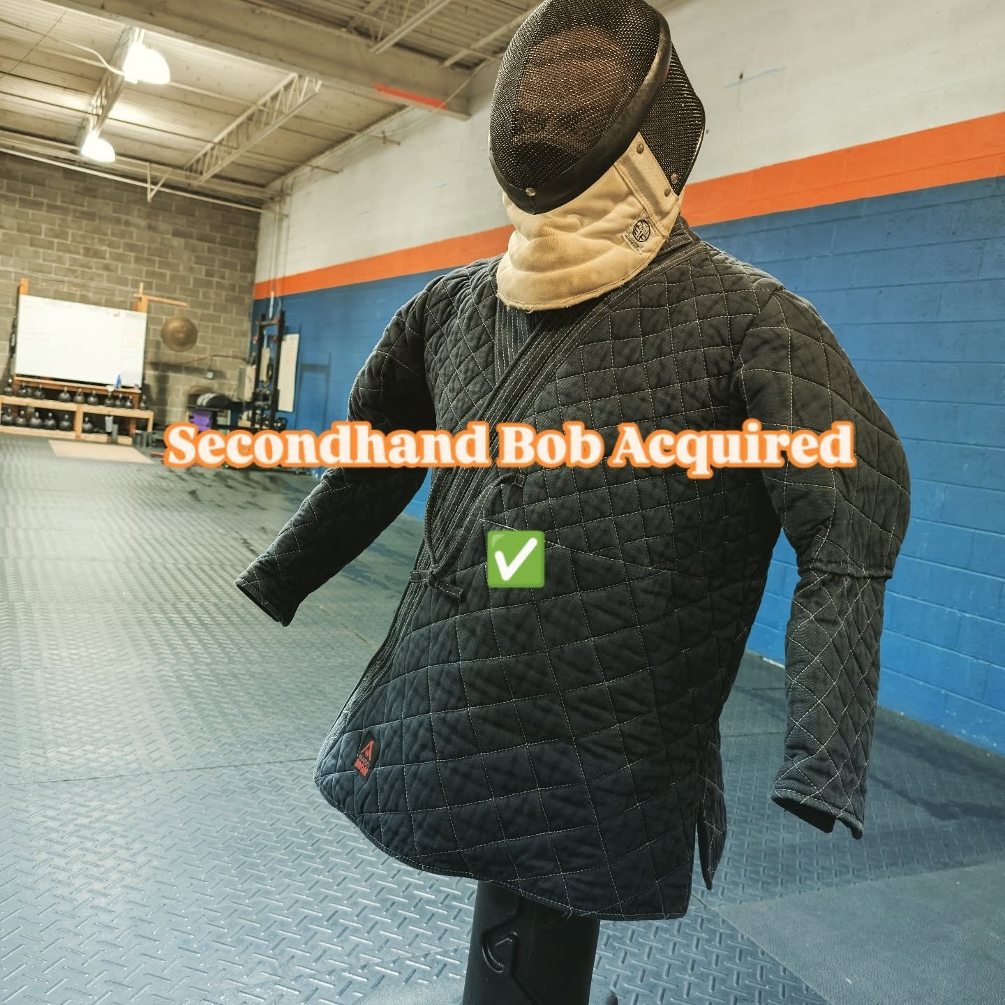 Meet Robert! 😁 ⚔️ Our HEMA pell/target/training partner! 

#HEMA #longsword #rapier #fencing #swordclasses #thiscle #clevelandfitness #cleveland #gym