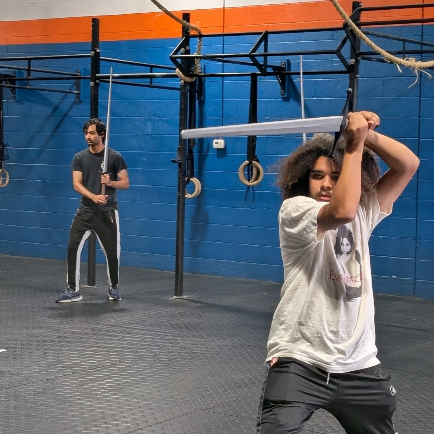 Hey! It's Small Business Saturday! The perfect time to talk about our beginner class! On the 15th we held our Intro to HEMA Longsword class and people had an absolute blast! The passion of all of our new students to learn about swords and to train ha