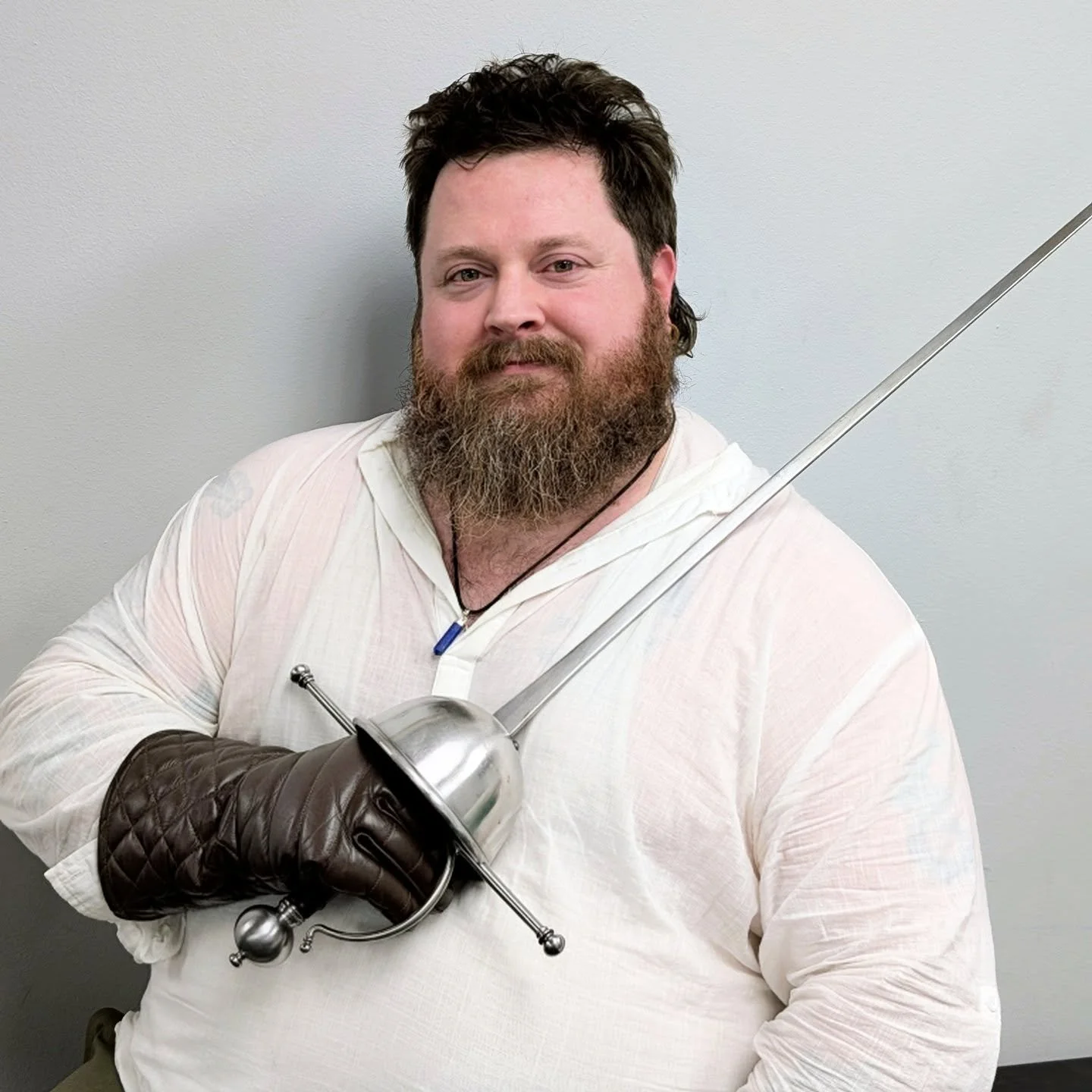 Meet another founding member of CSHF... Dan! It took him a moment to get his bio together, but we can finally make him official! 

Dan has been practicing HEMA for a little over two years, starting with longsword before developing a special appreciat