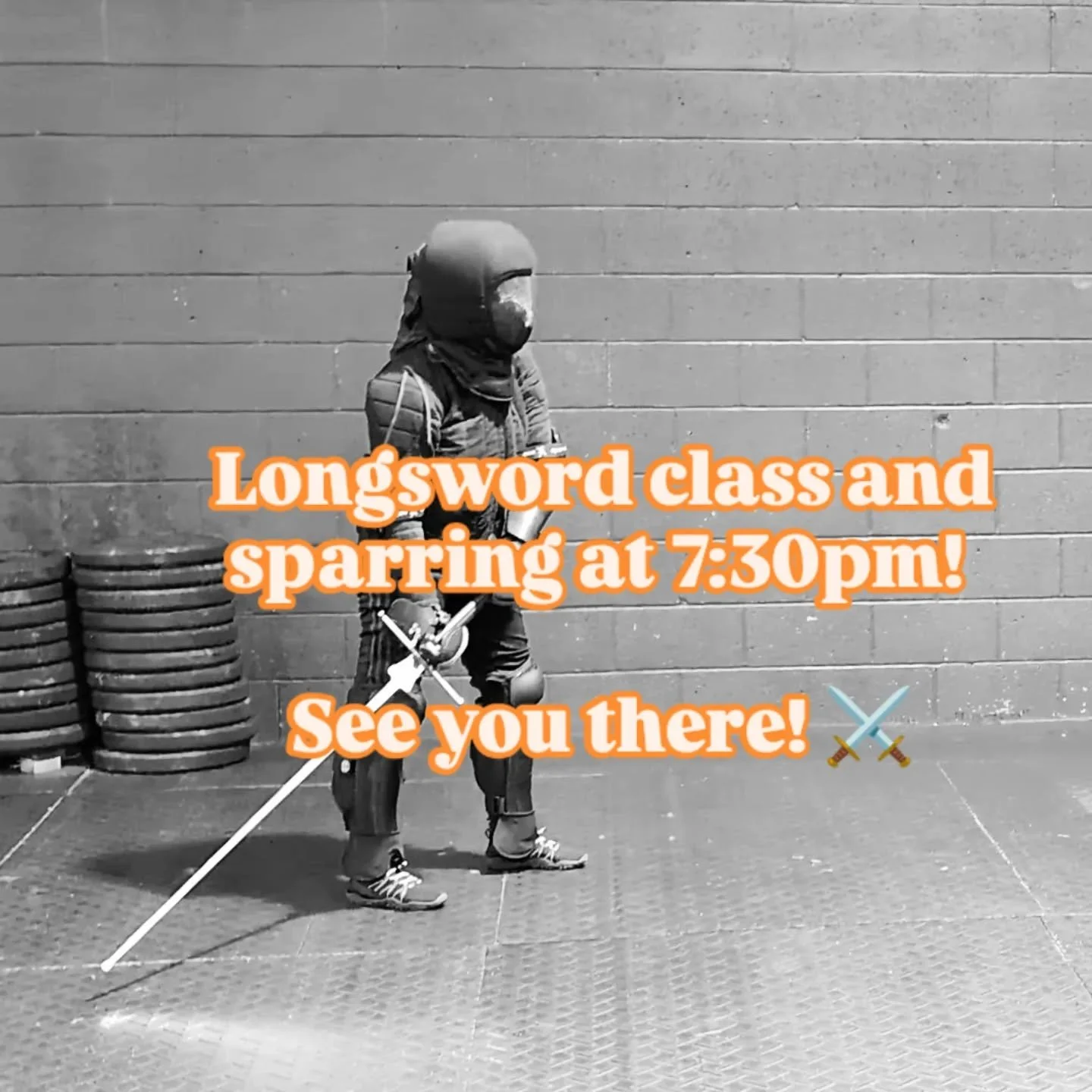 Longsword class and sparring tonight at 7:30! 

.
.
.
.

#HEMA #historicaleuropeanmartialarts #longsword #sparring #fencing #gym #training #cleveland #thisiscle #ohio