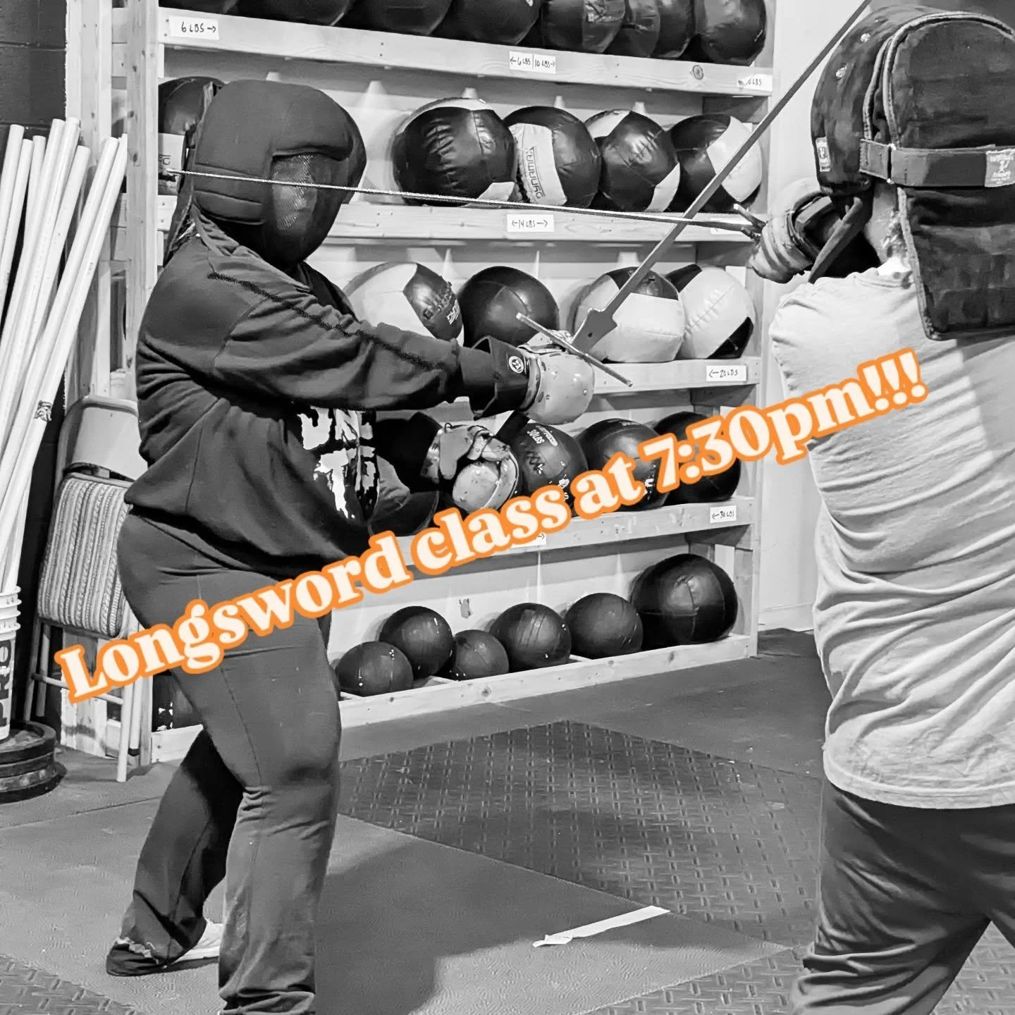 Longsword class at 7:30pm tonight! 

We had a very large beginner class on Saturday and are excited to welcome more students this week! 

We will be opening registration for our next class very soon. 

If you are in Cleveland, Ohio come check us out!