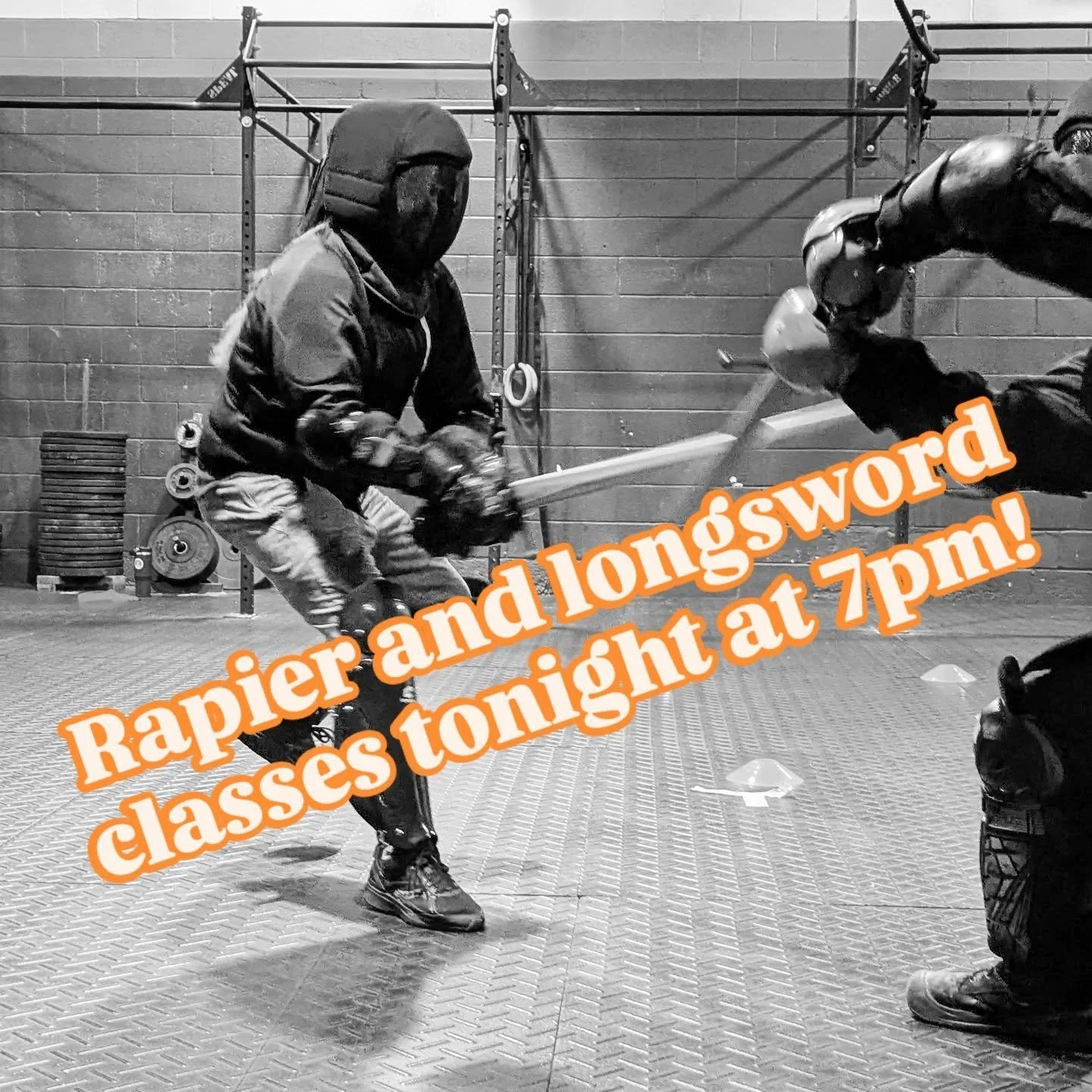 Rapier and longsword classes tonight at 7pm!! Dress warmly and stay safe!! 

.
.
.
.

#HEMA #historicaleuropeanmartialarts #longsword #rapier #martialarts