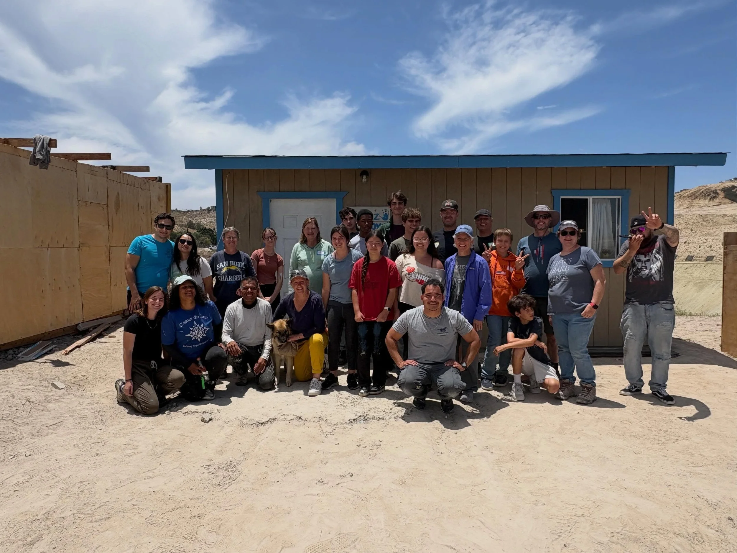 Thank you @missionhillsucc for an amazing build this weekend!! They worked so hard with our team to complete this house for a beautiful family of four. We wish the family the best as they go on to make this house their home🏠