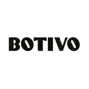 Logo with the word 'BOTTVO' in black capital letters with a stylized v.