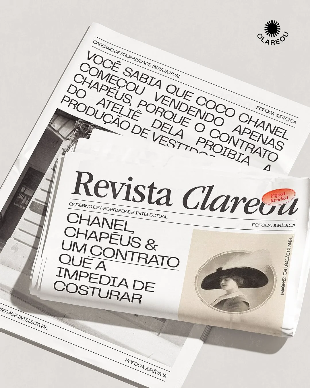 Pouca gente sabe, mas o imp&eacute;rio Chanel come&ccedil;ou com chap&eacute;us. 

Antes de se tornar uma das maiores refer&ecirc;ncias da moda mundial, Coco Chanel era conhecida por suas cria&ccedil;&otilde;es de millinery (chap&eacute;us femininos 