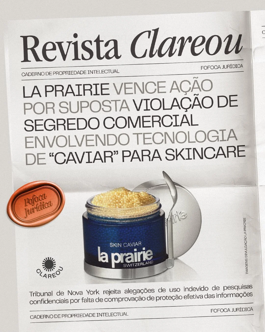 Propriedade Intelectual at&eacute; no seu creminho favorito! Arrasta para o lado para entender a fofoca jur&iacute;dica do dia. 👀

#propriedadeintelectual #beleza #cosmeticos #patente