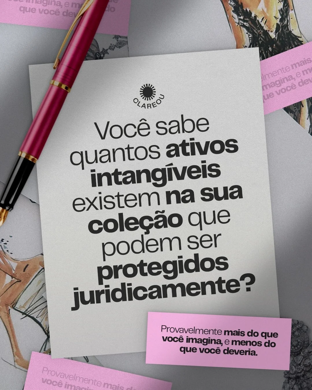 Voc&ecirc; sabia que existe um tipo de prote&ccedil;&atilde;o jur&iacute;dica que permite impedir que outra marca lance um design parecido com o seu, mesmo que ela tenha criado de forma independente, sem te copiar por inteiro?

#direitodamoda #fashio