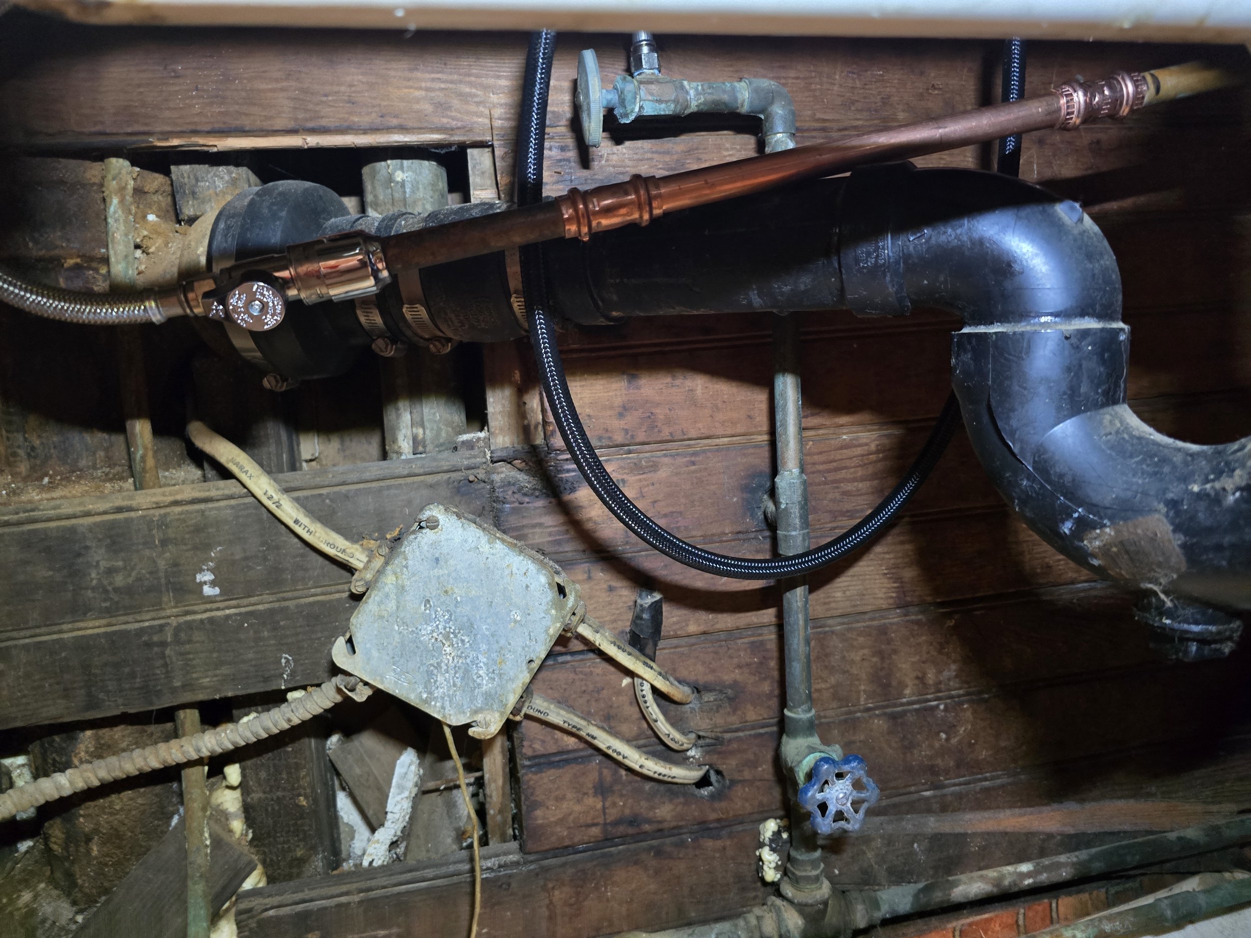 Kitchen Sink Copper Pipe Replacement - Woonsocket, RI