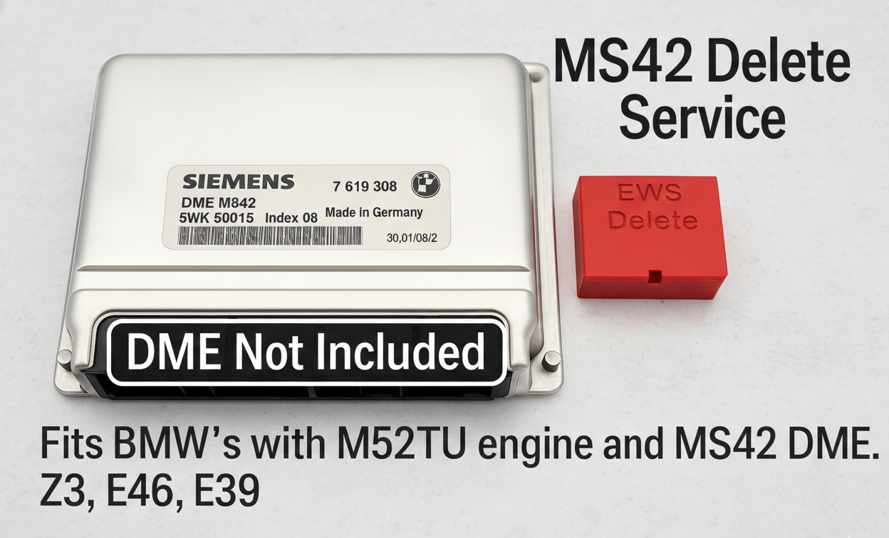 EWS Delete Service - BMW MS42