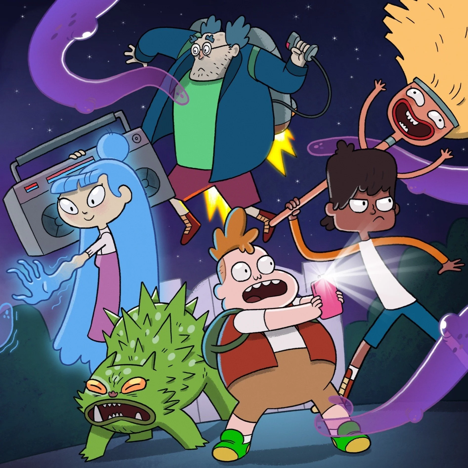 The Strange Chores
Two teenage wannabe warrior heroes and a super high-spirited ghost girl master the skills they need to replace the world’s greatest (and oldest) monster hunter by doing his strange, supernatural chores...yup, turns out “kooky ne