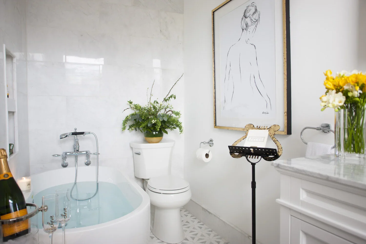 Stunning Details That Elevate An Elegant Spa Bathroom