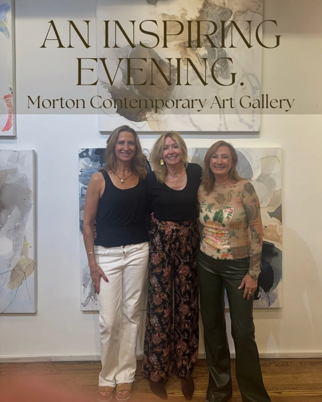 Thank you, Debbie Morton, @MortonContemporaryArtGallery, for such an inspiring evening-and for giving the design community an opportunity to experience the work of so many incredible artists.

It was wonderful to reconnect with industry friends, incl