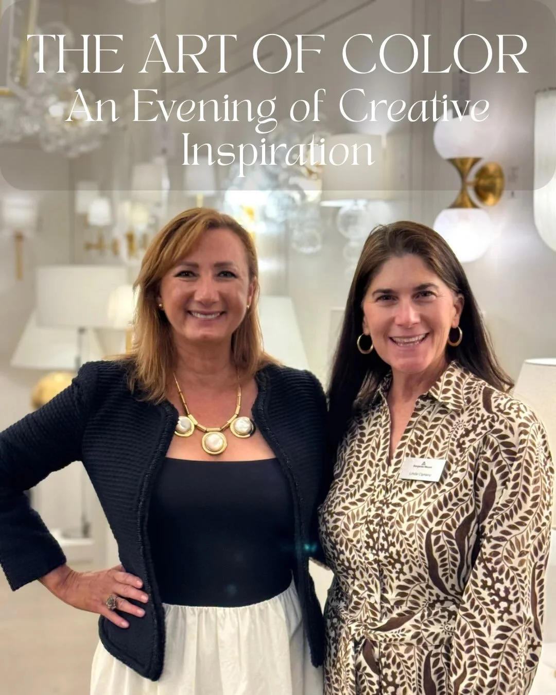 A wonderful evening celebrating color, craftsmanship, and a little creative experimentation!

Thank you to Benjamin Moore and Visual Comfort &amp; Co.  for bringing together such a lovely group of design professionals for an inspiring evening.

It wa