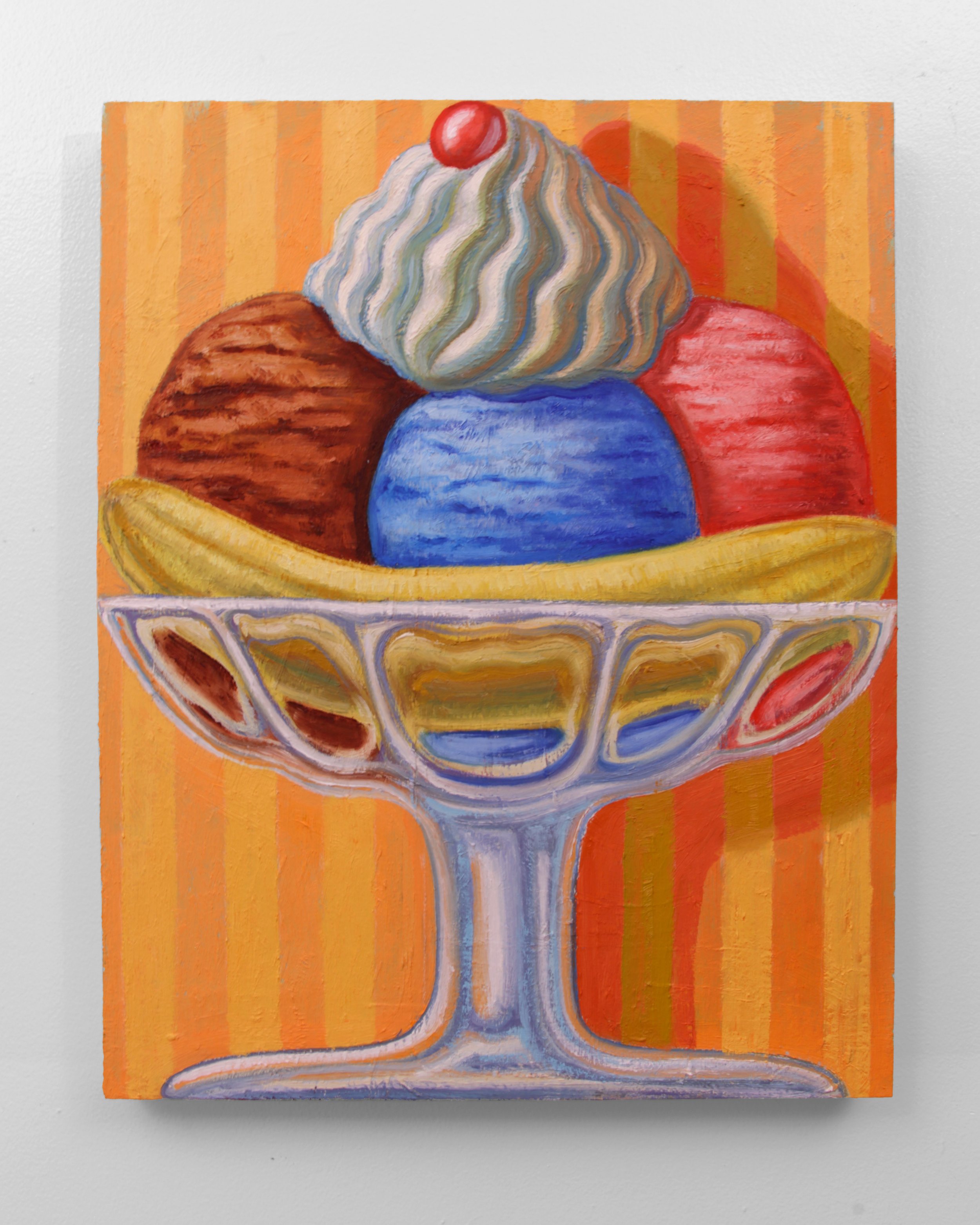 Banana Split, 16x20", oil on panel