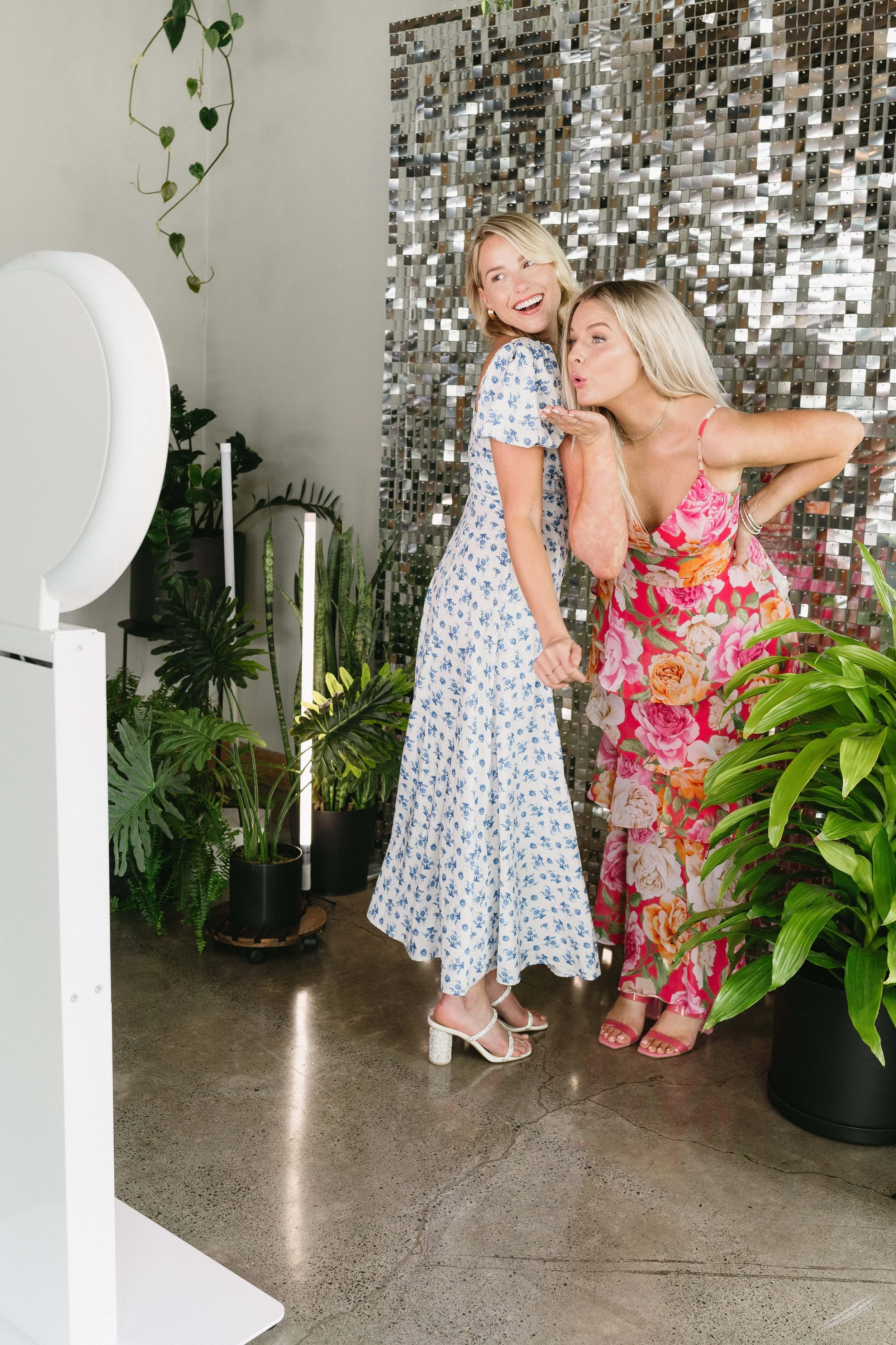 Houston digital photo booth rental with instant sharing and customizable filters