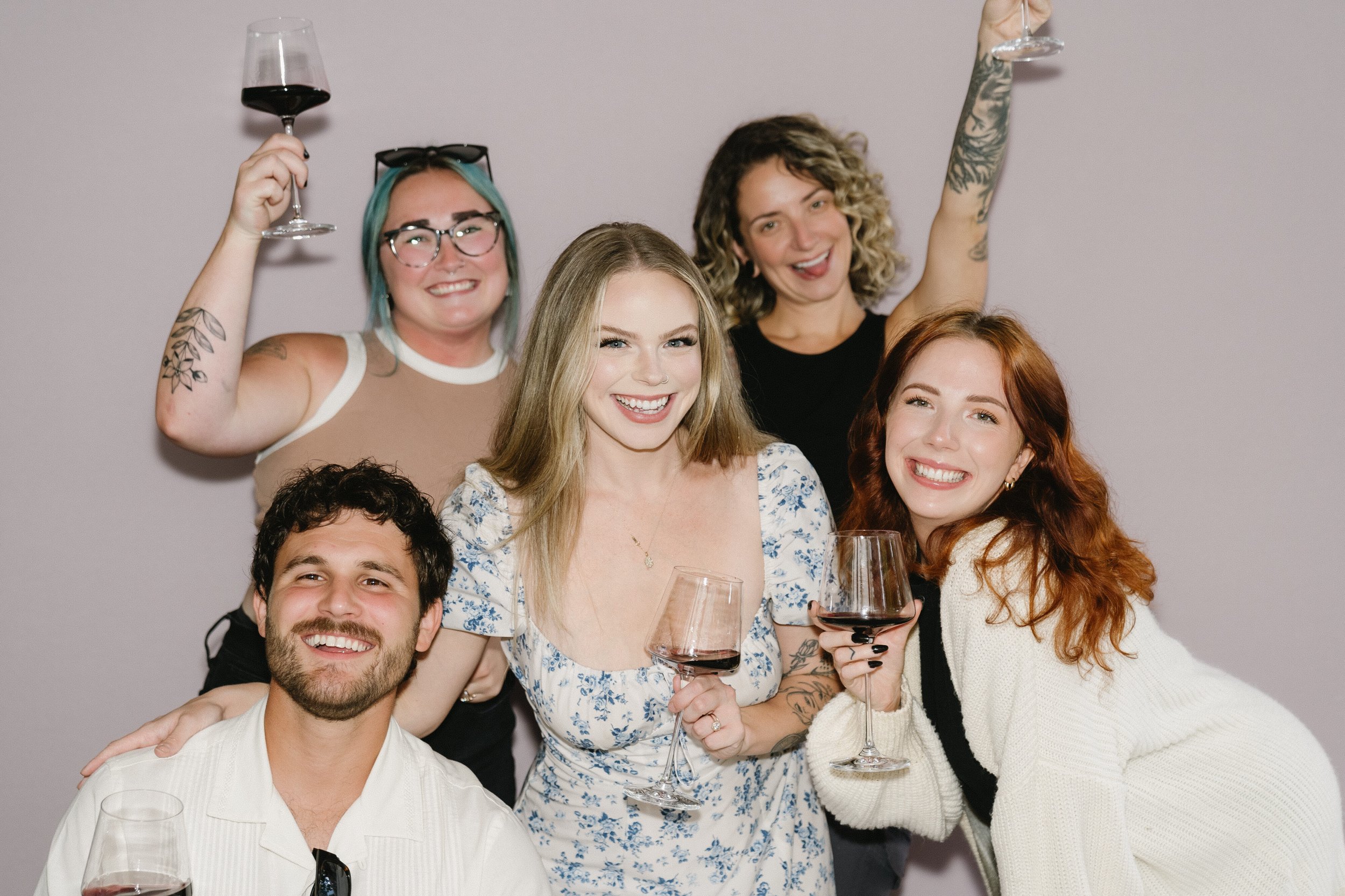 Professional print photo booth rental in Houston for upscale celebrations