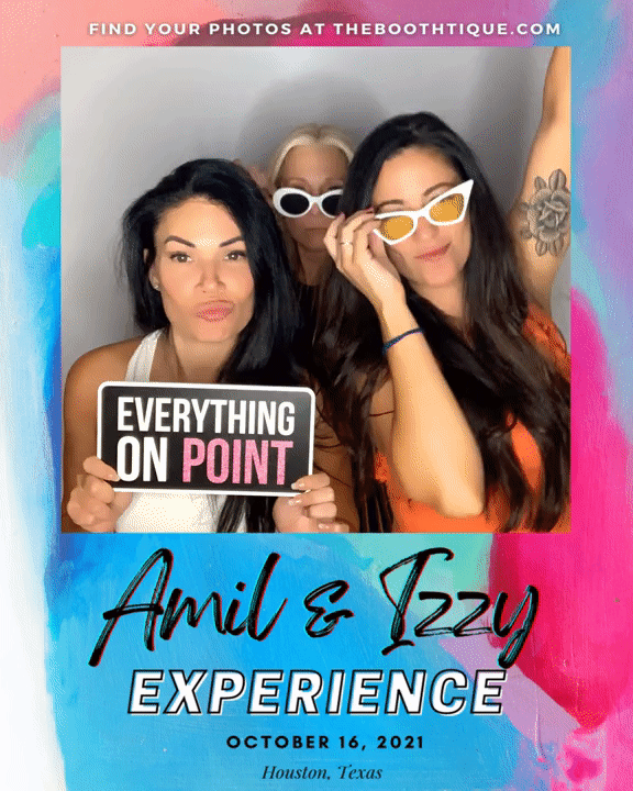 Digital booth rental with custom overlays and live gallery – Houston photo booth company