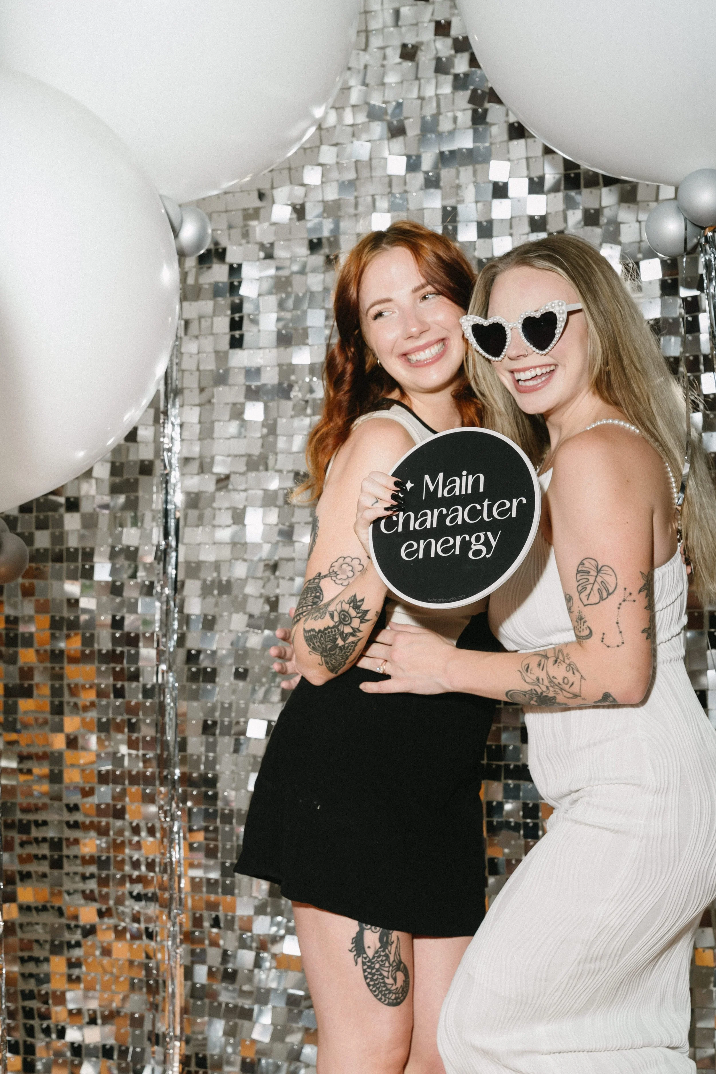 Studio-style booth printing high-quality photos instantly at Houston private party