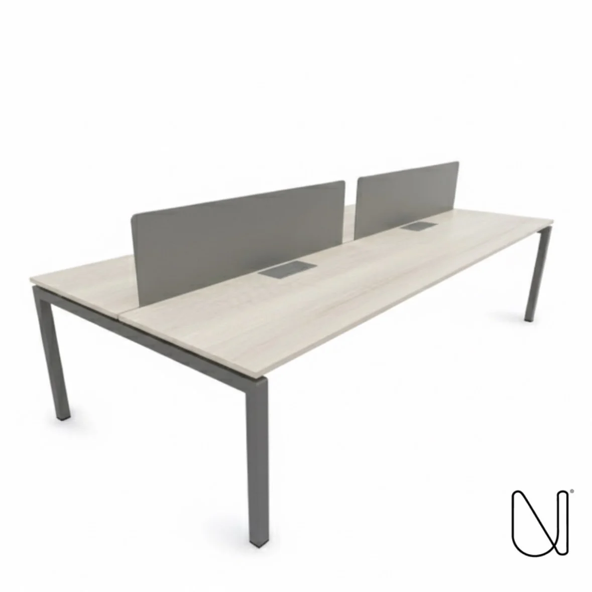 ESTACION HAMILTON 4 P C/MAMPARAS 240*120 28MM