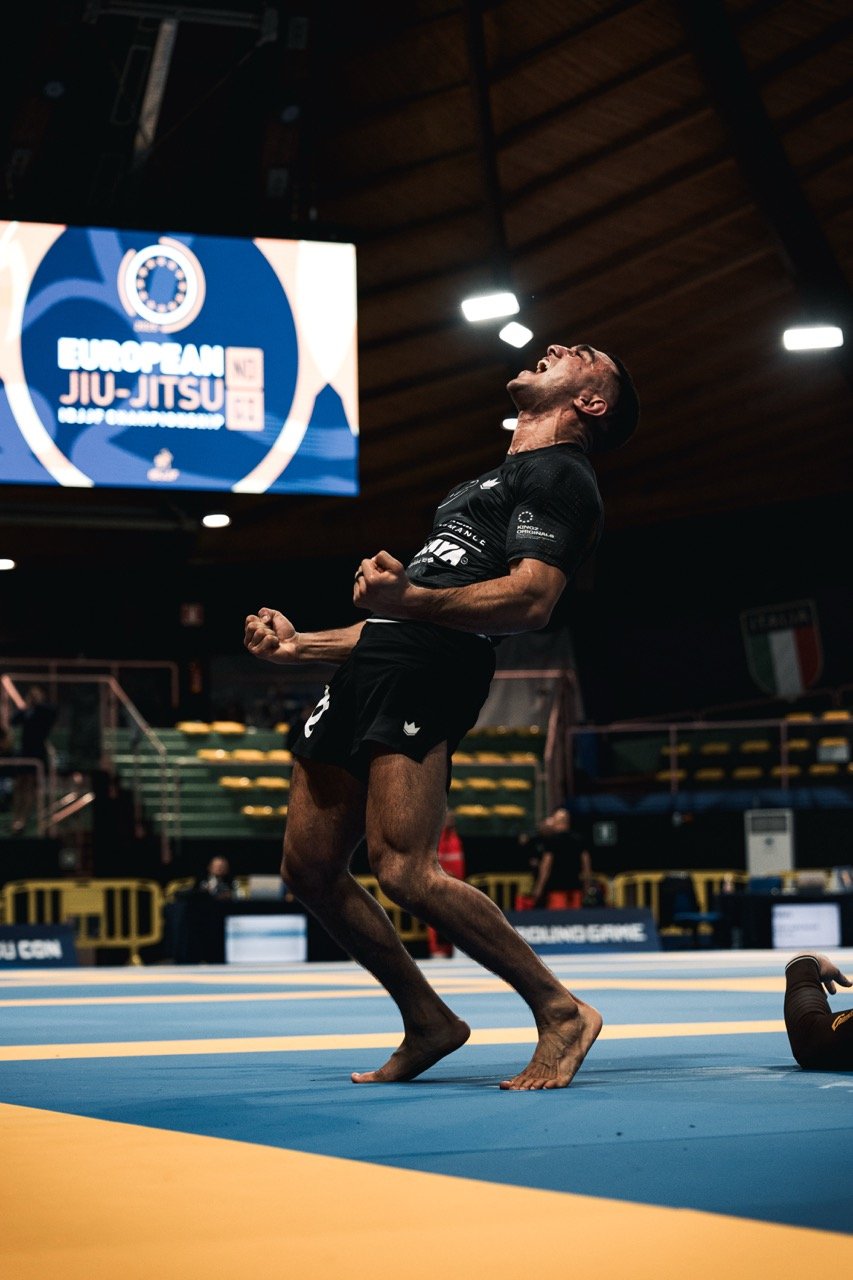 Marlon Tajik wins double gold at the European NoGi Championship in Rome