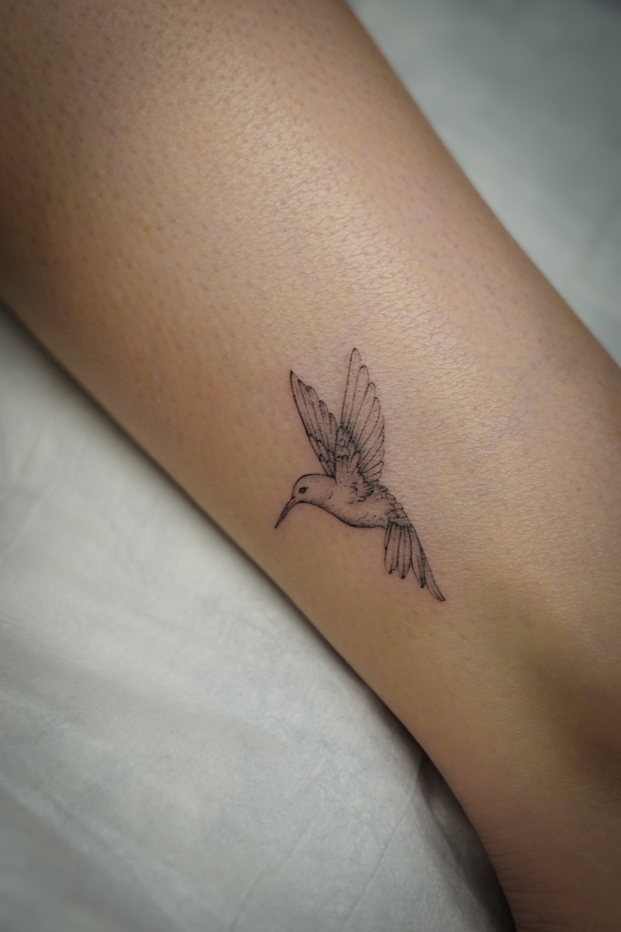 Hummingbird tattoo