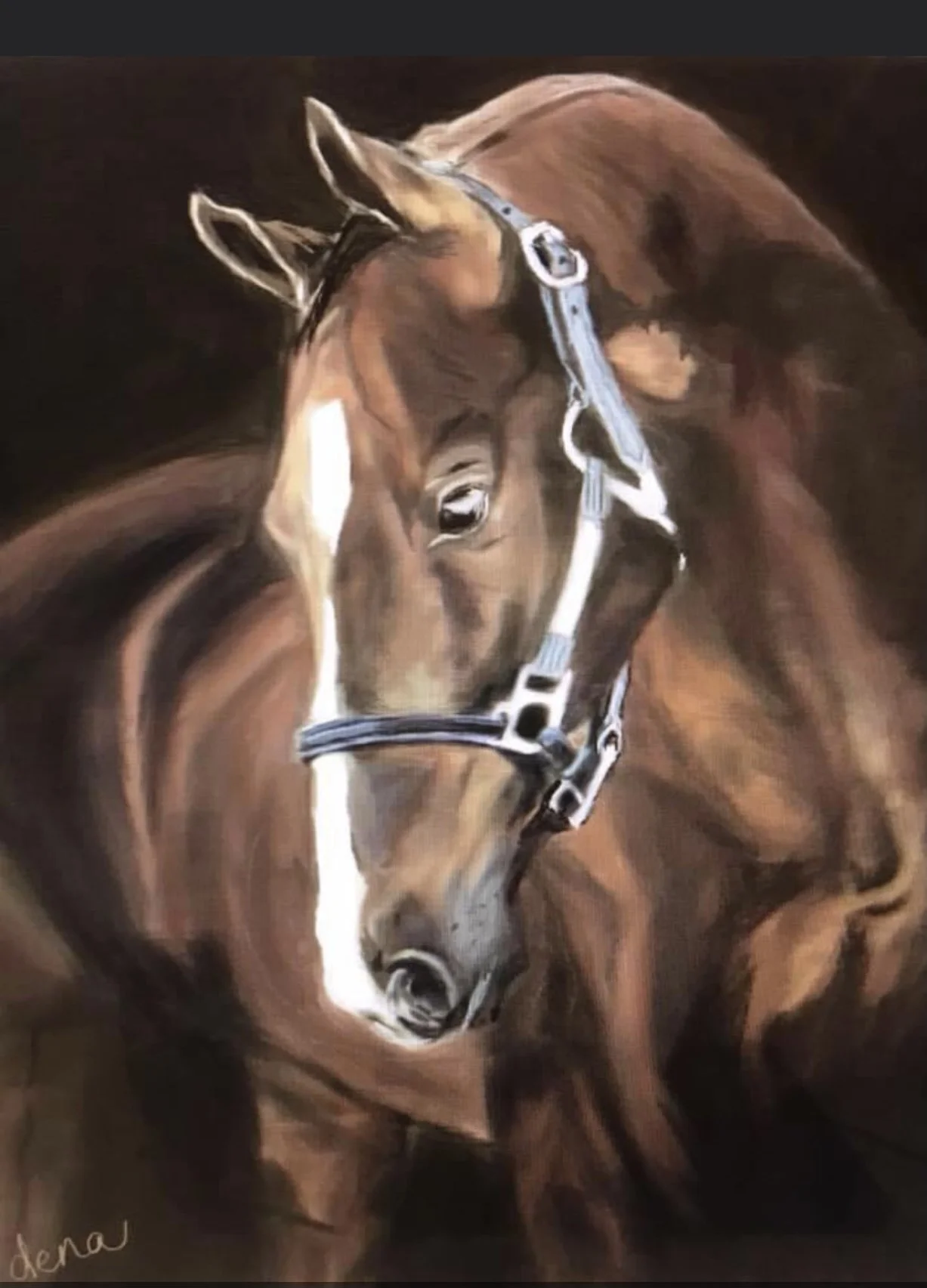 Commissioned 
Painting on Canvas