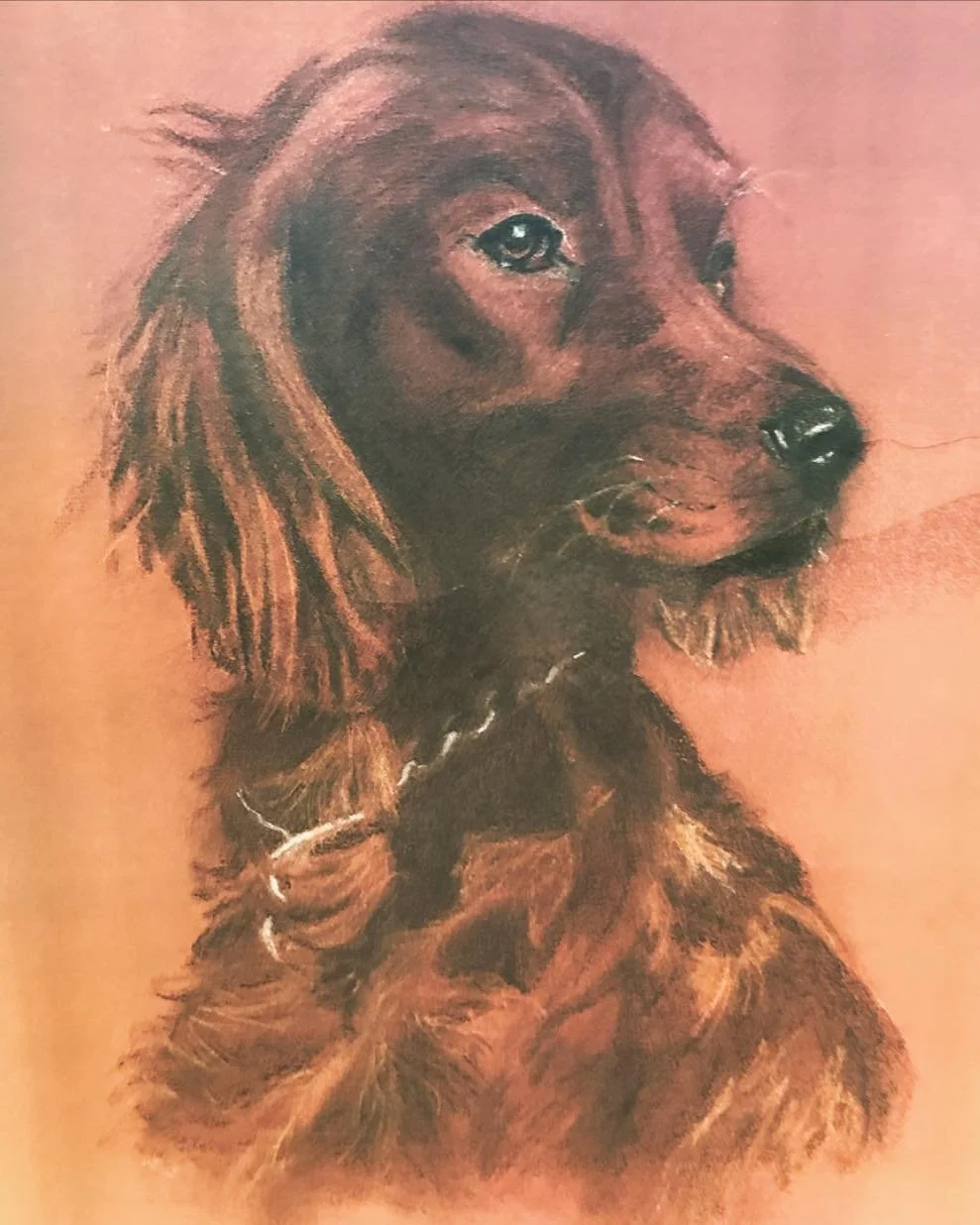 Custom Artwork Oil Pastel