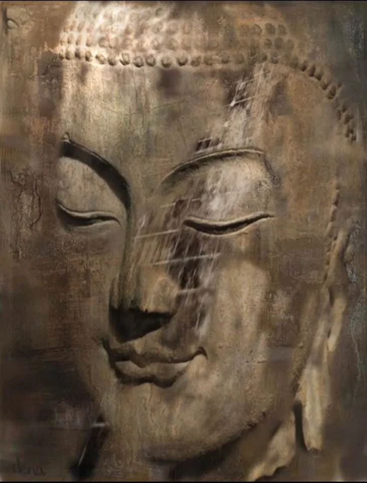 Portrait on Glass 