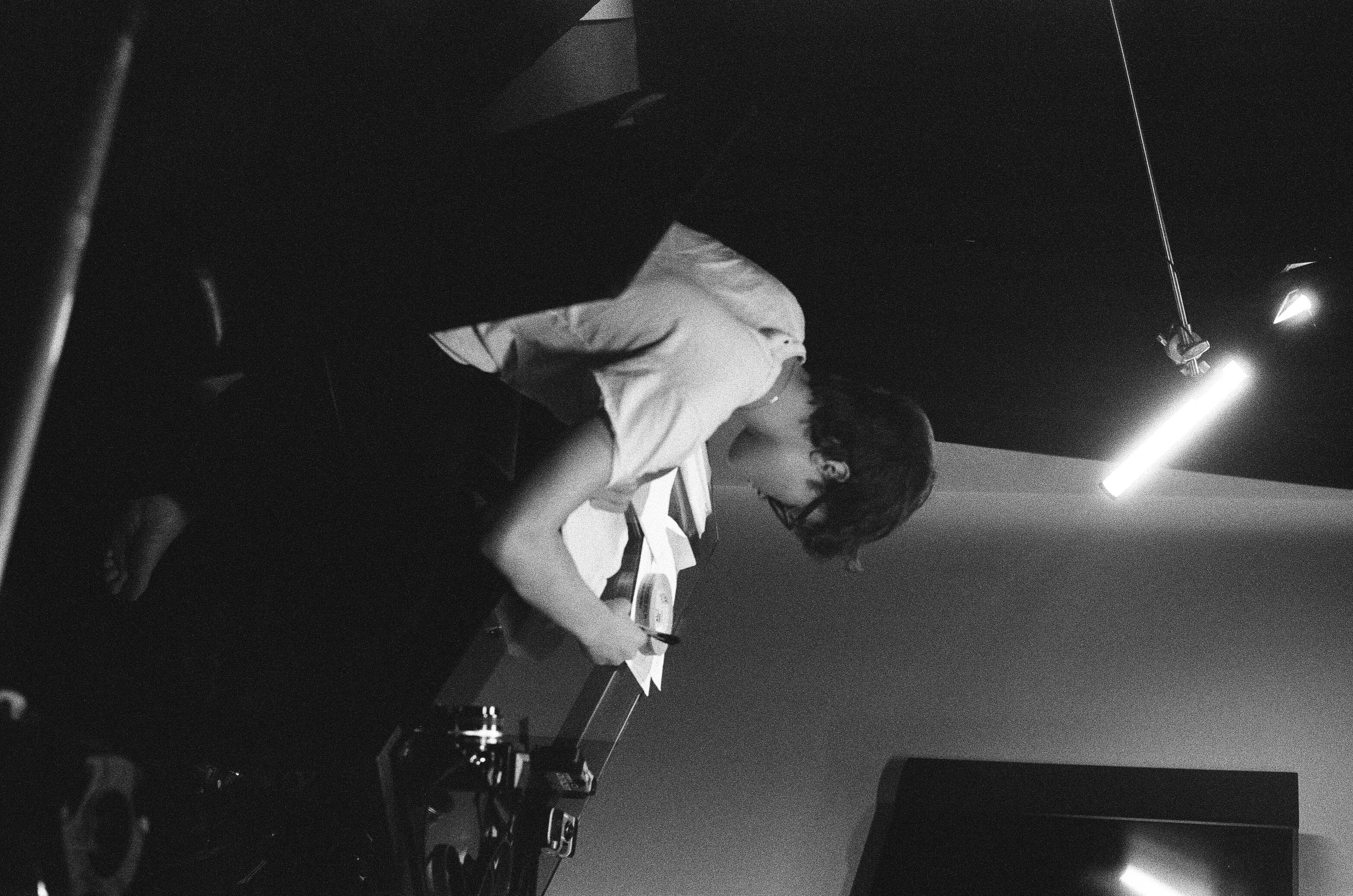 On set during the making of Angels.