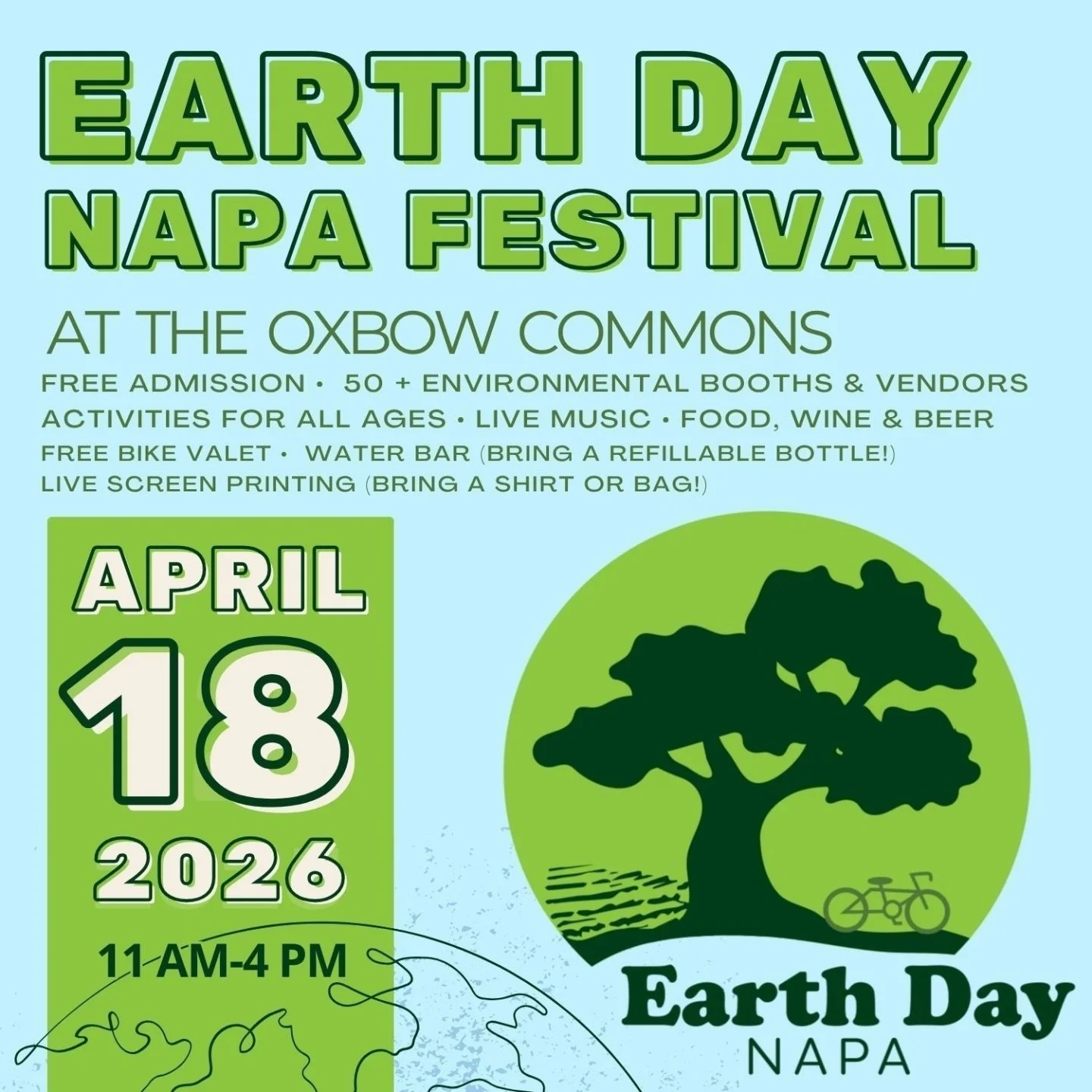 Good Pantry is excited to be participating in the Earth Day Napa Festival this Saturday (4/18) at the Napa Oxbow Commons 🌿
We&rsquo;re honored to be part of a day centered around taking care of our planet and celebrating sustainable living. Come out