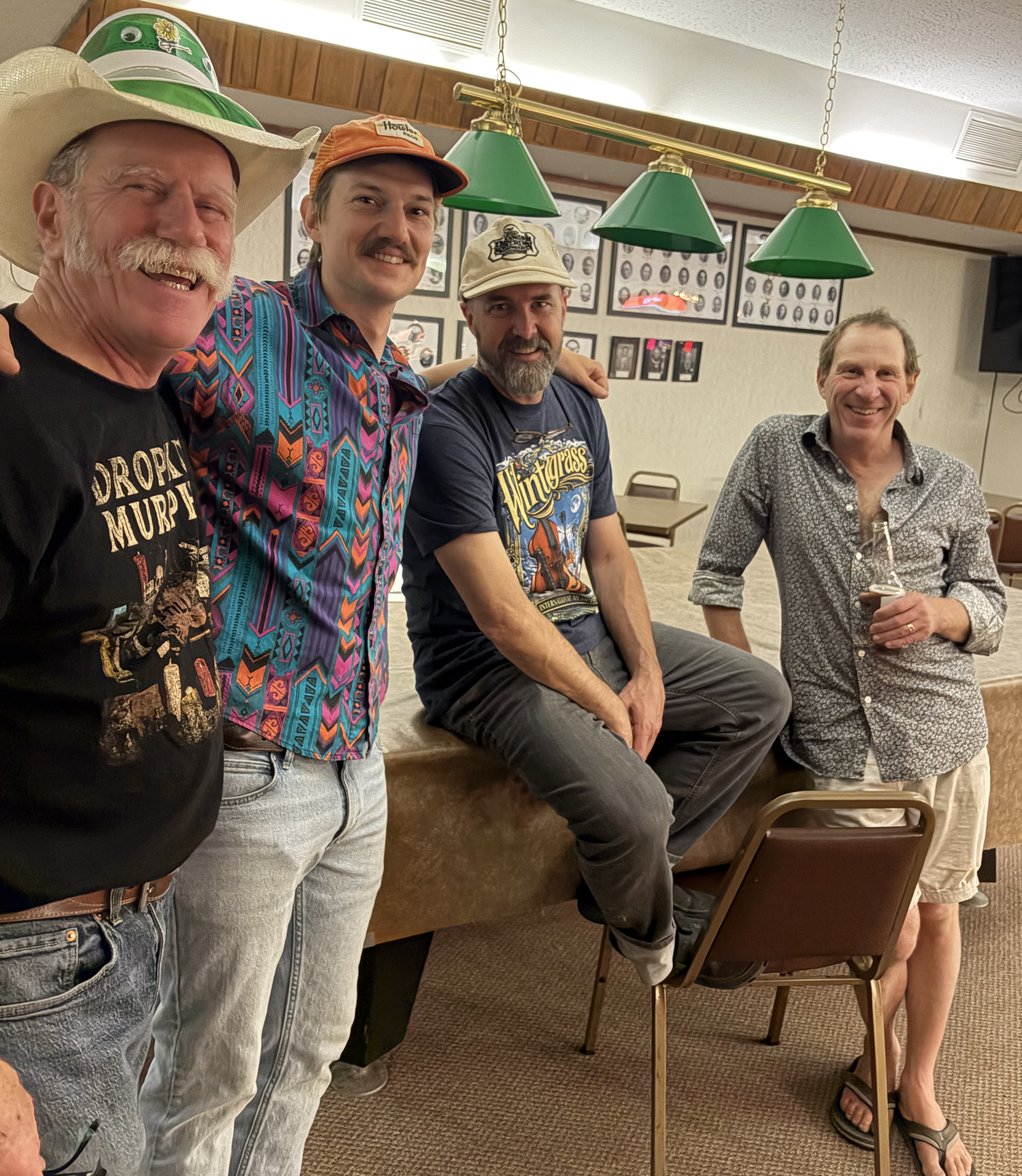 Soaked and Toasted bluegrass at the Elks bar in Livingston on June 12, 2026.
