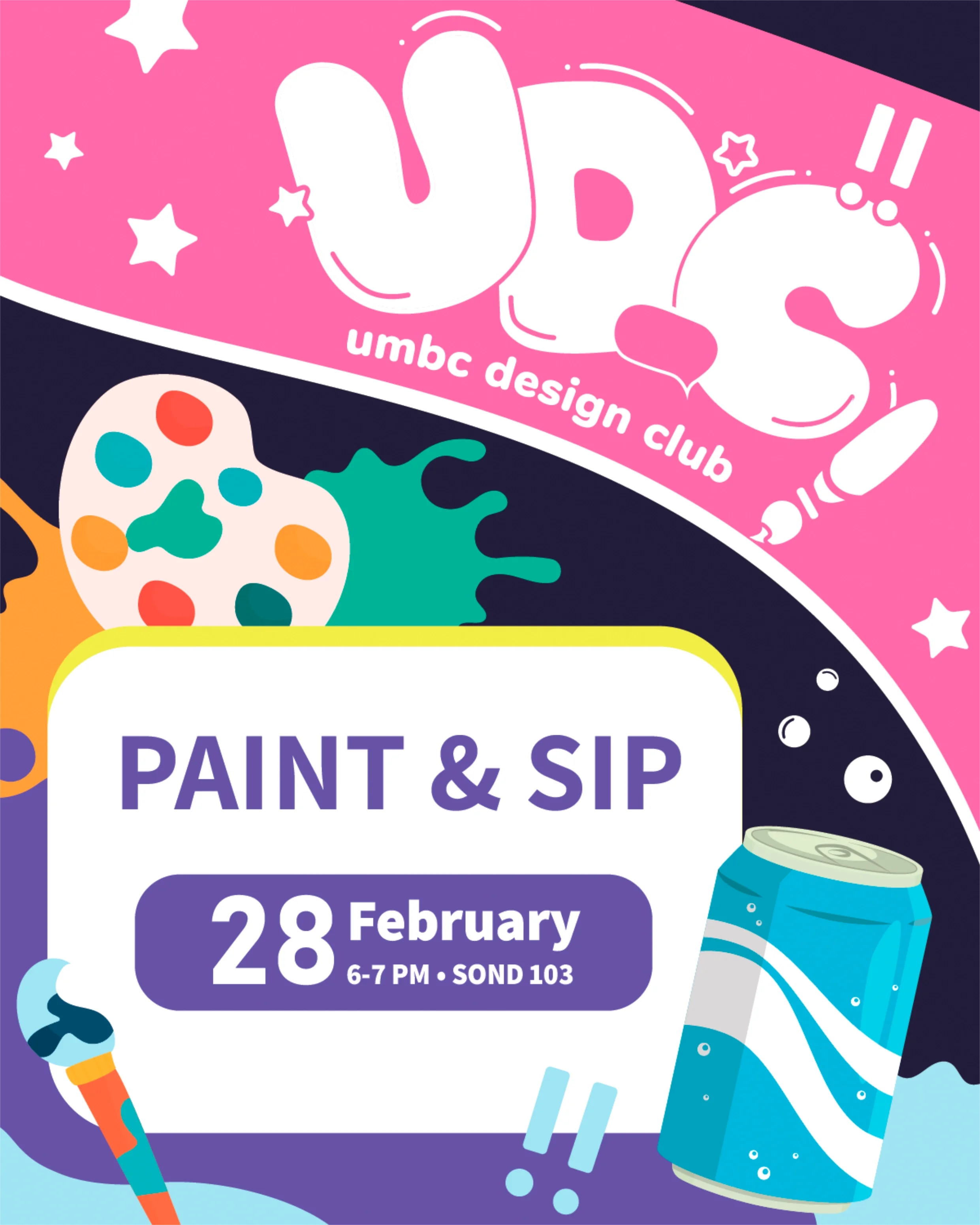 UDC Paint % Sip Poster.webp